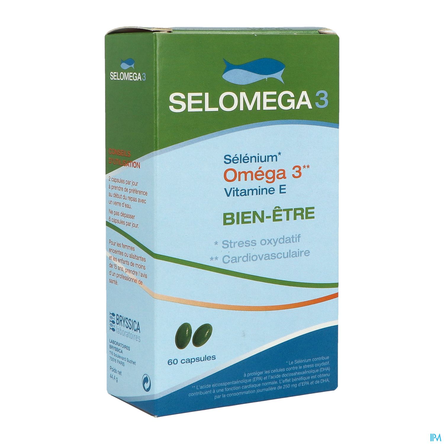 SELOMEGA3 CAPS 60
