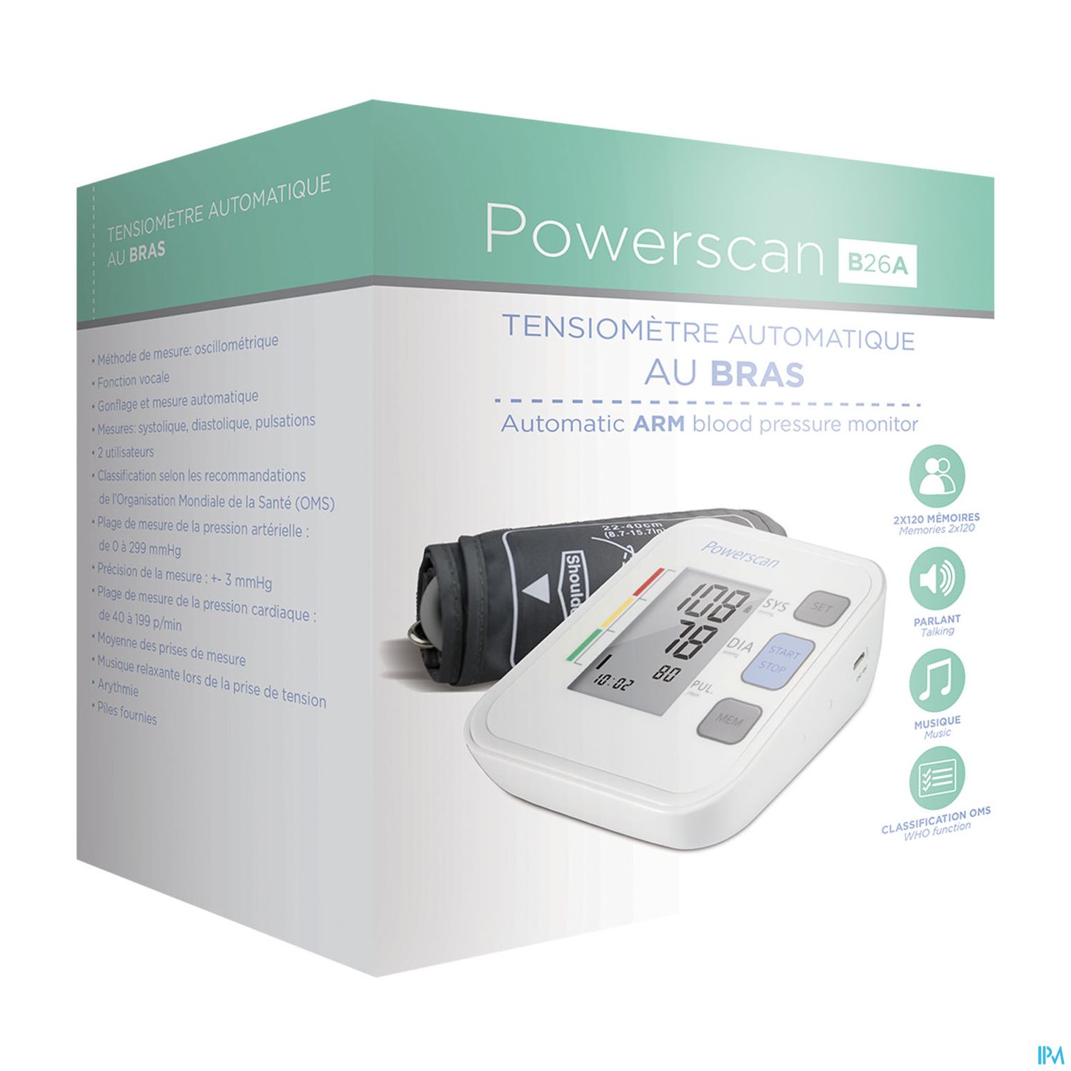 Powerscan Tensiometre Electronique Bras B26a
