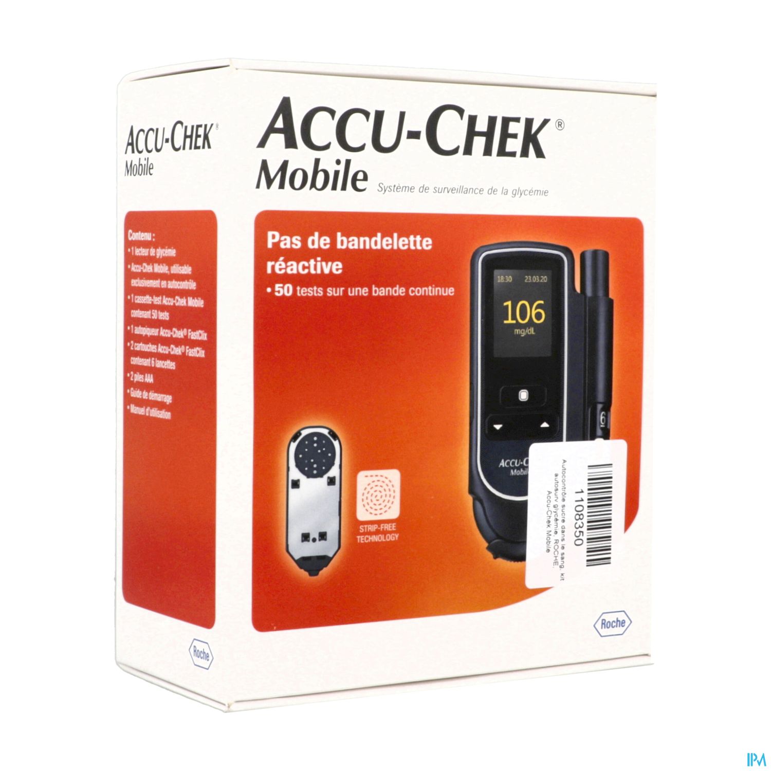 ACCU CHEK MOBILE LECT KIT