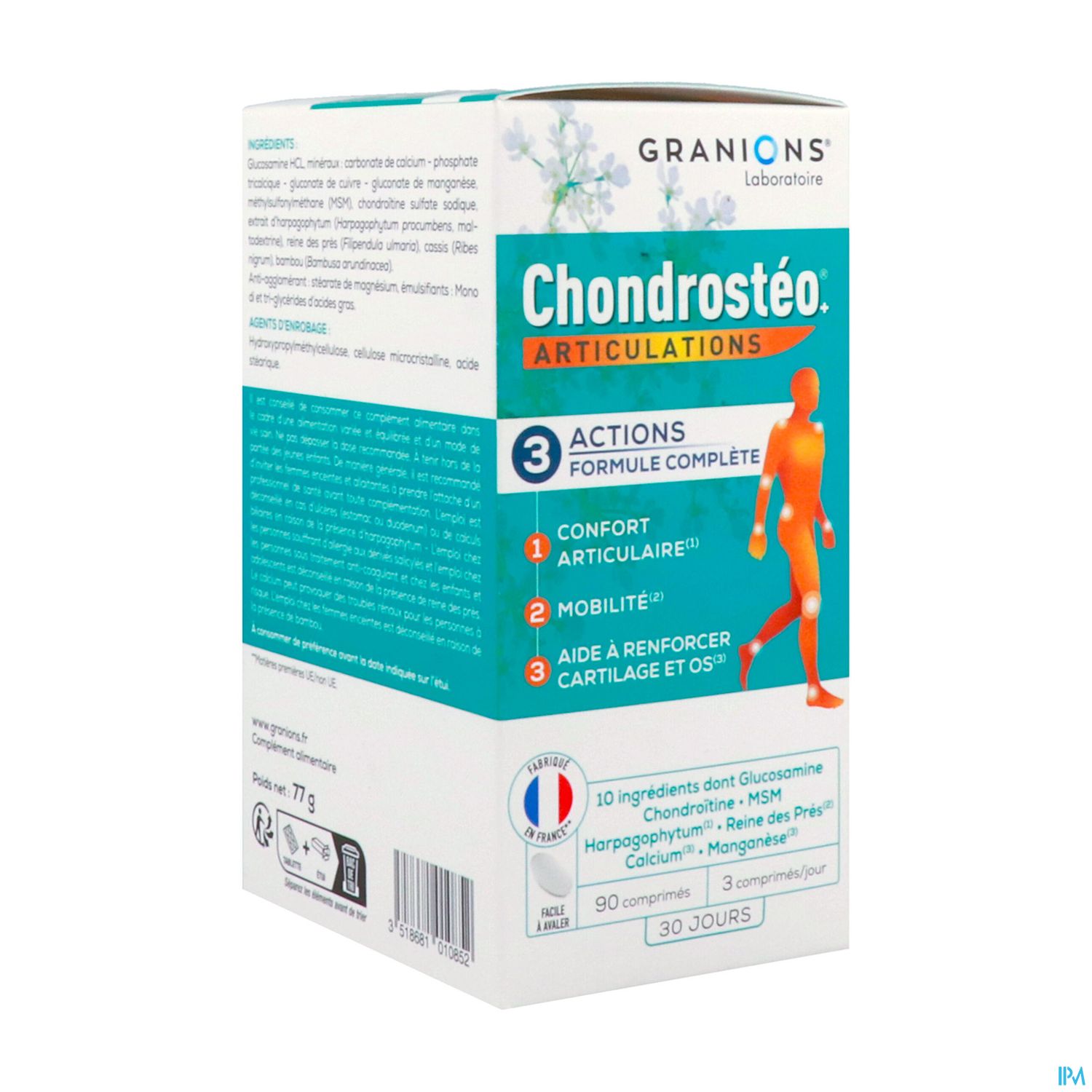 CHONDROSTEO 1 MOIS CPR 90