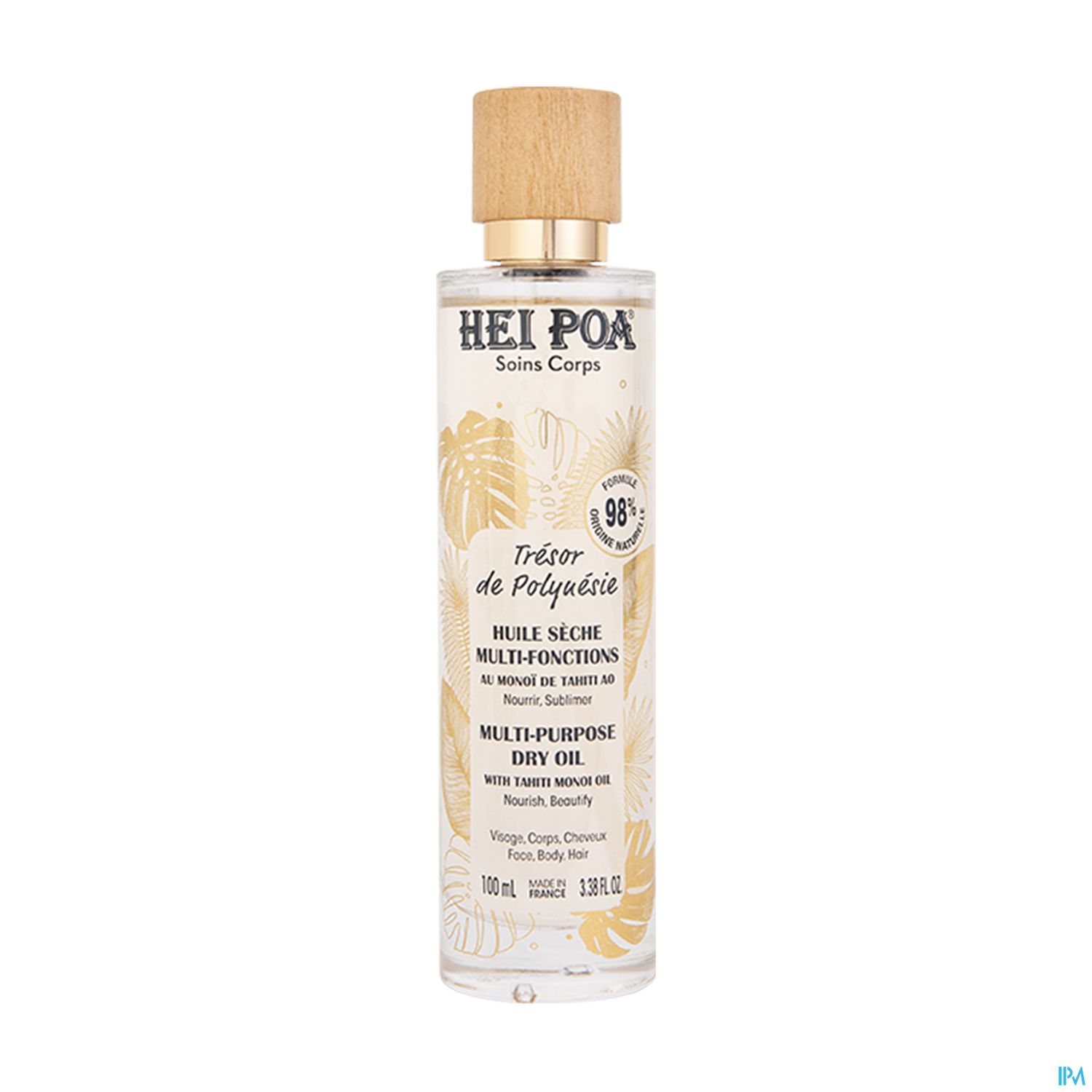Hei Poa Huile Seche Tresor De Polynesie 100ml