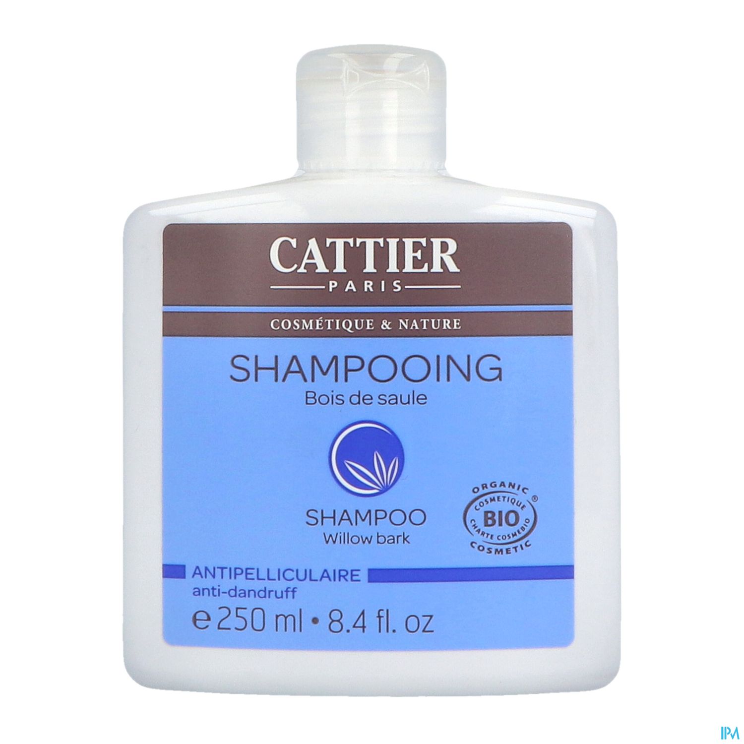 Cattier Shampooing Bois Saule Pellicule Bio 250ml