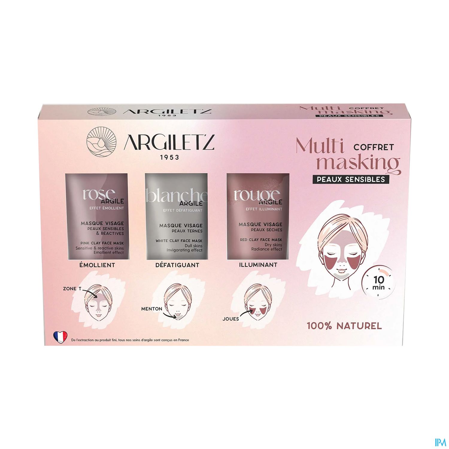 ARGILETZ TRIO MASQ ARGILE PS