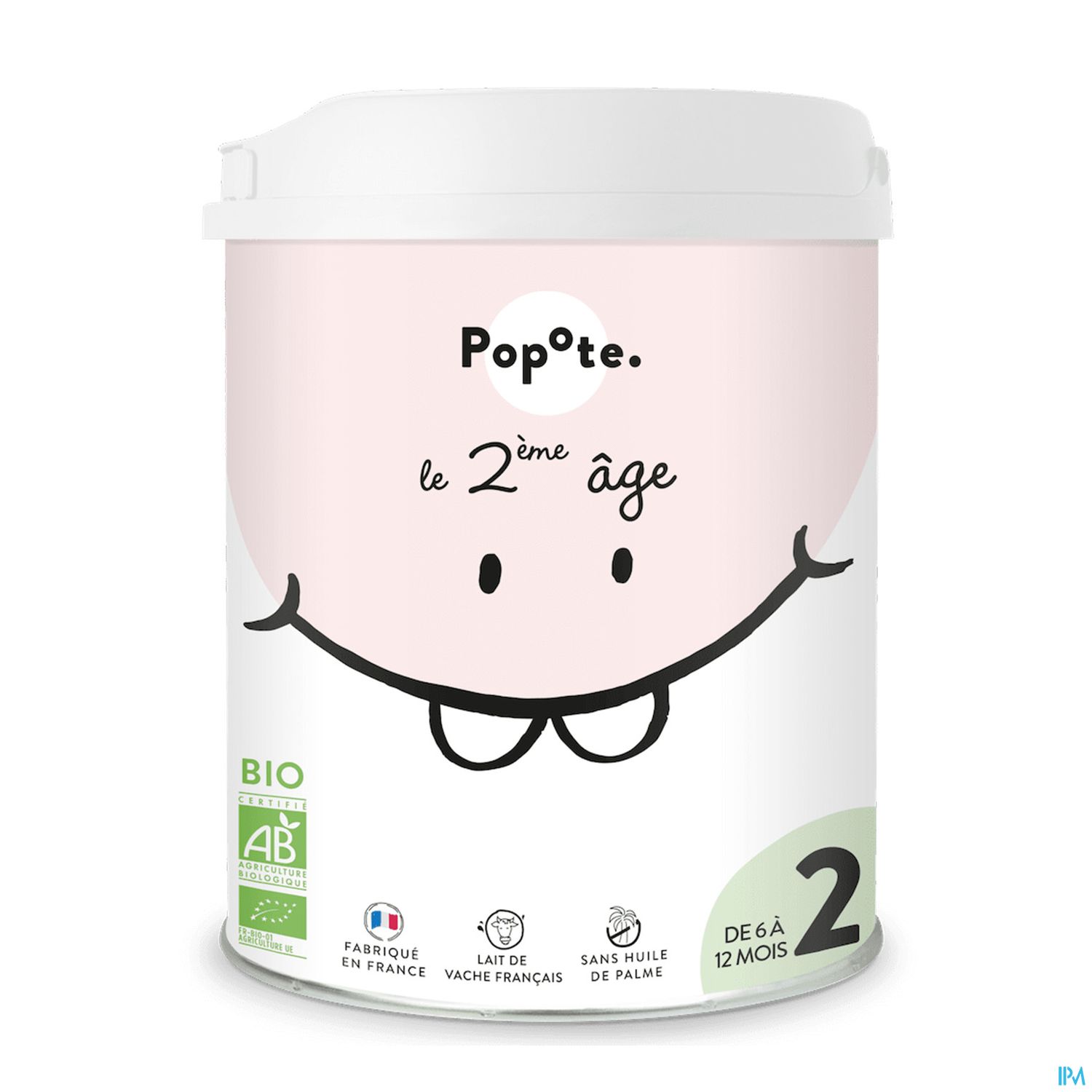POPOTE 2EME AGE LAIT PDRE BIO 800G