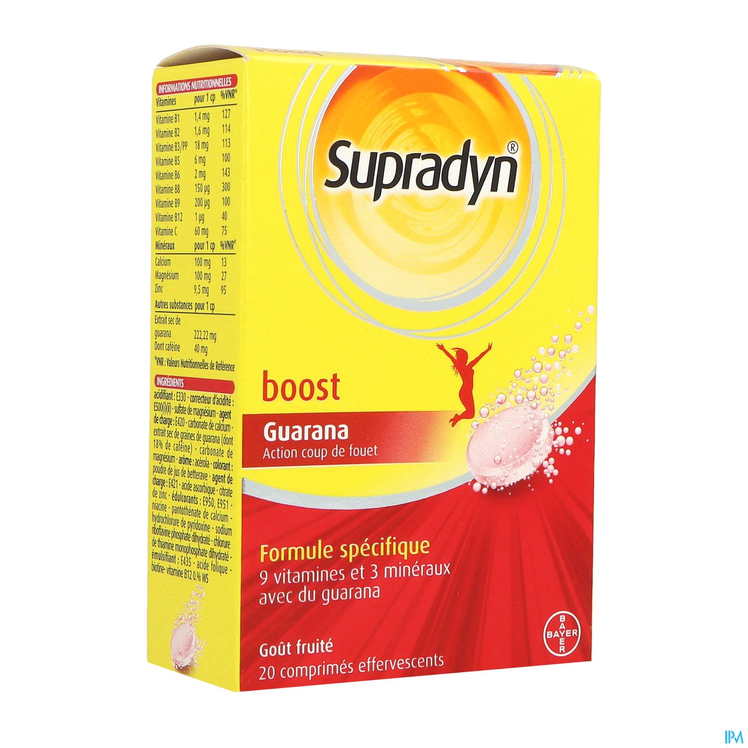 Supradyn Boost Comprime Effervescent 20