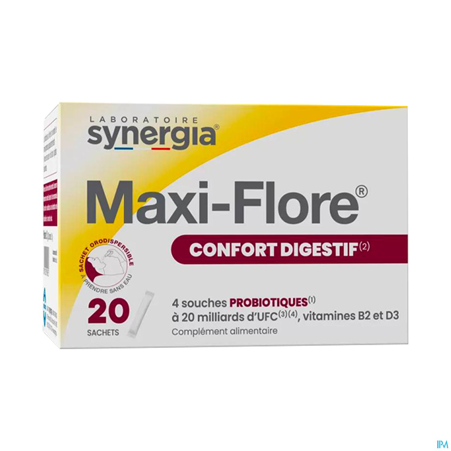 Synergia Maxiflore Orodispersible Sachet 1g5 20