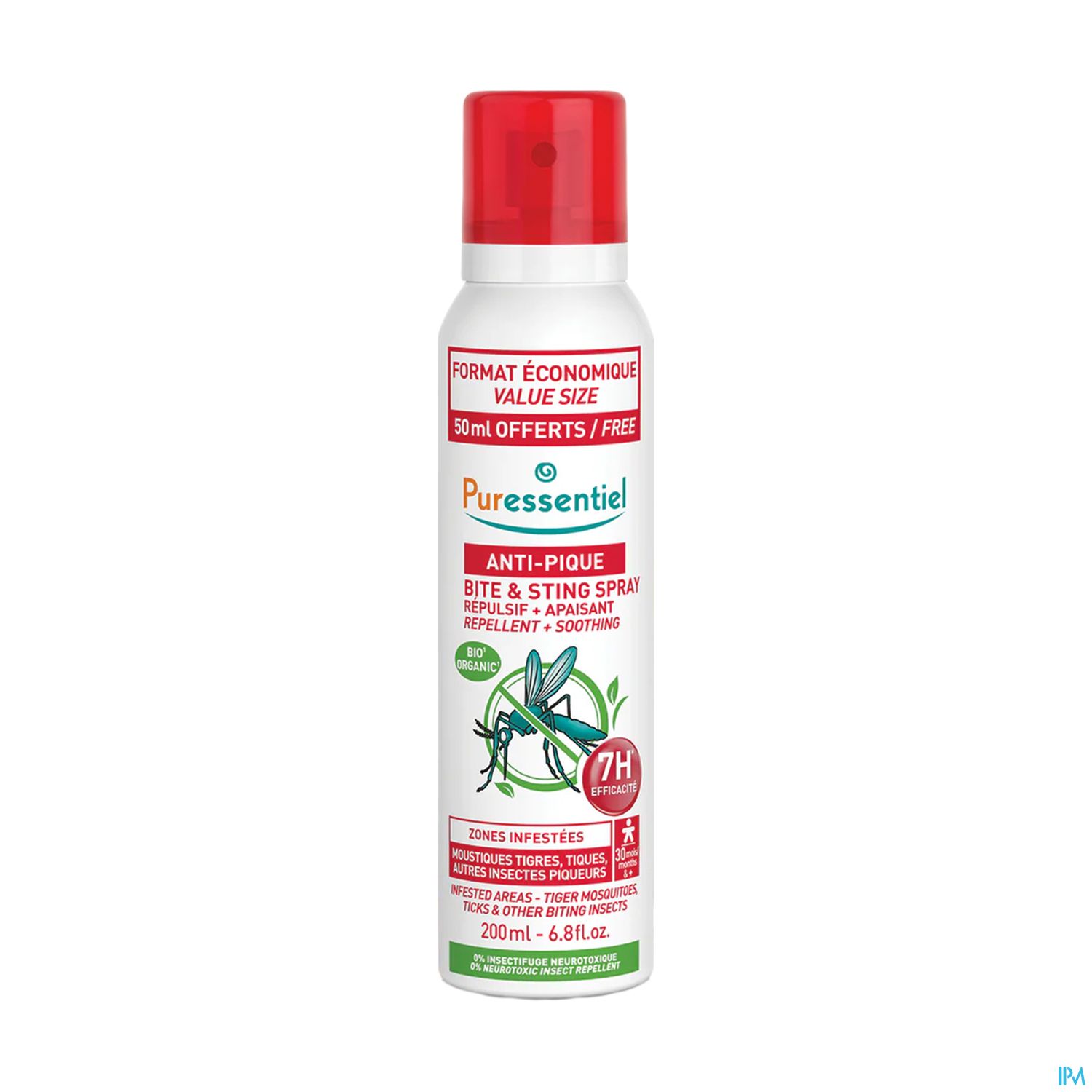 PURESSENTIEL A/PIQUE SPRAY 200ML