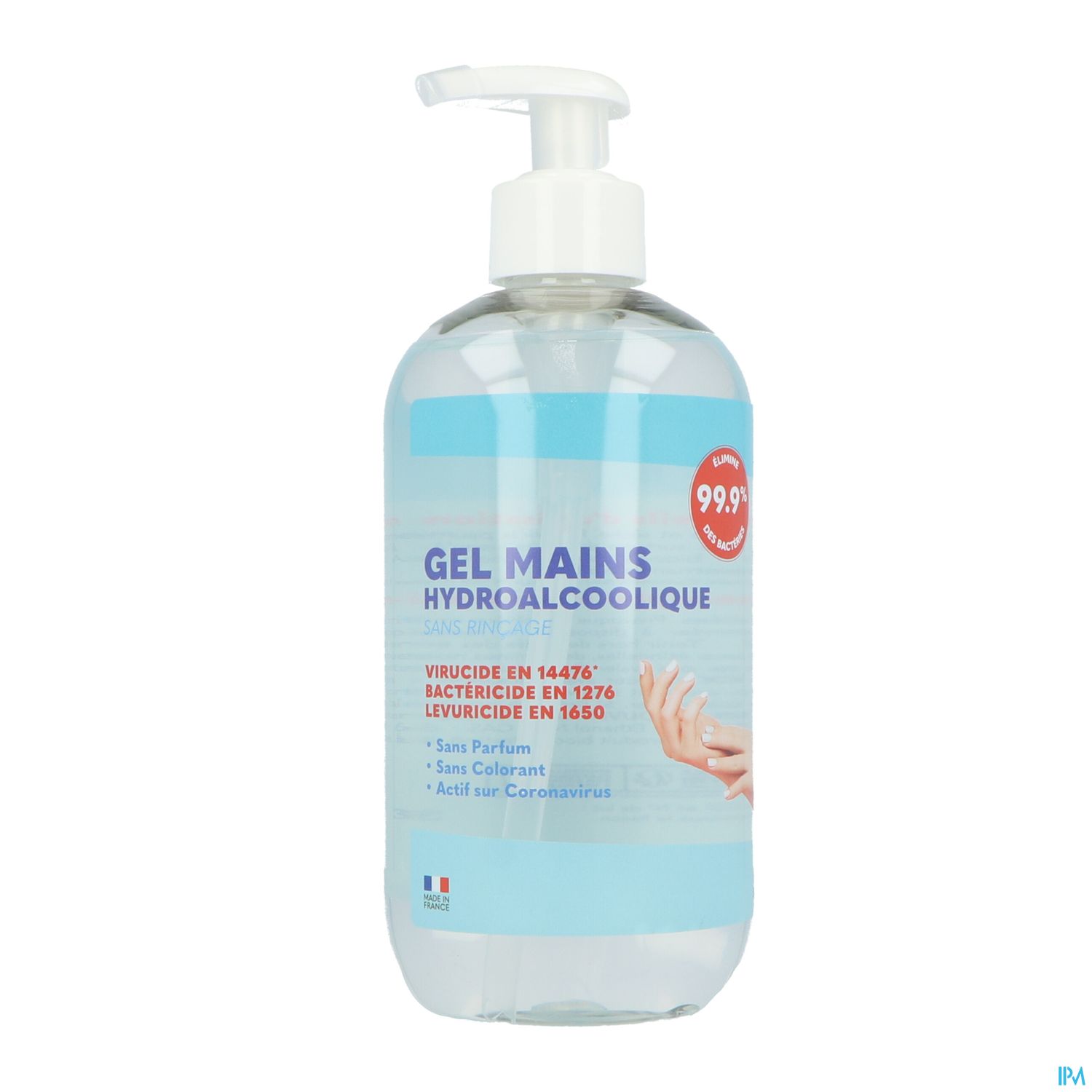 Pharmabest Gel Mains Hydroalcoolique 500ml