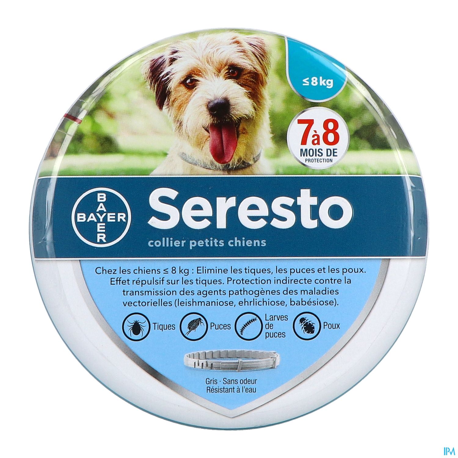 COLLIER SERESTO A/PARASIT PT CHIEN
