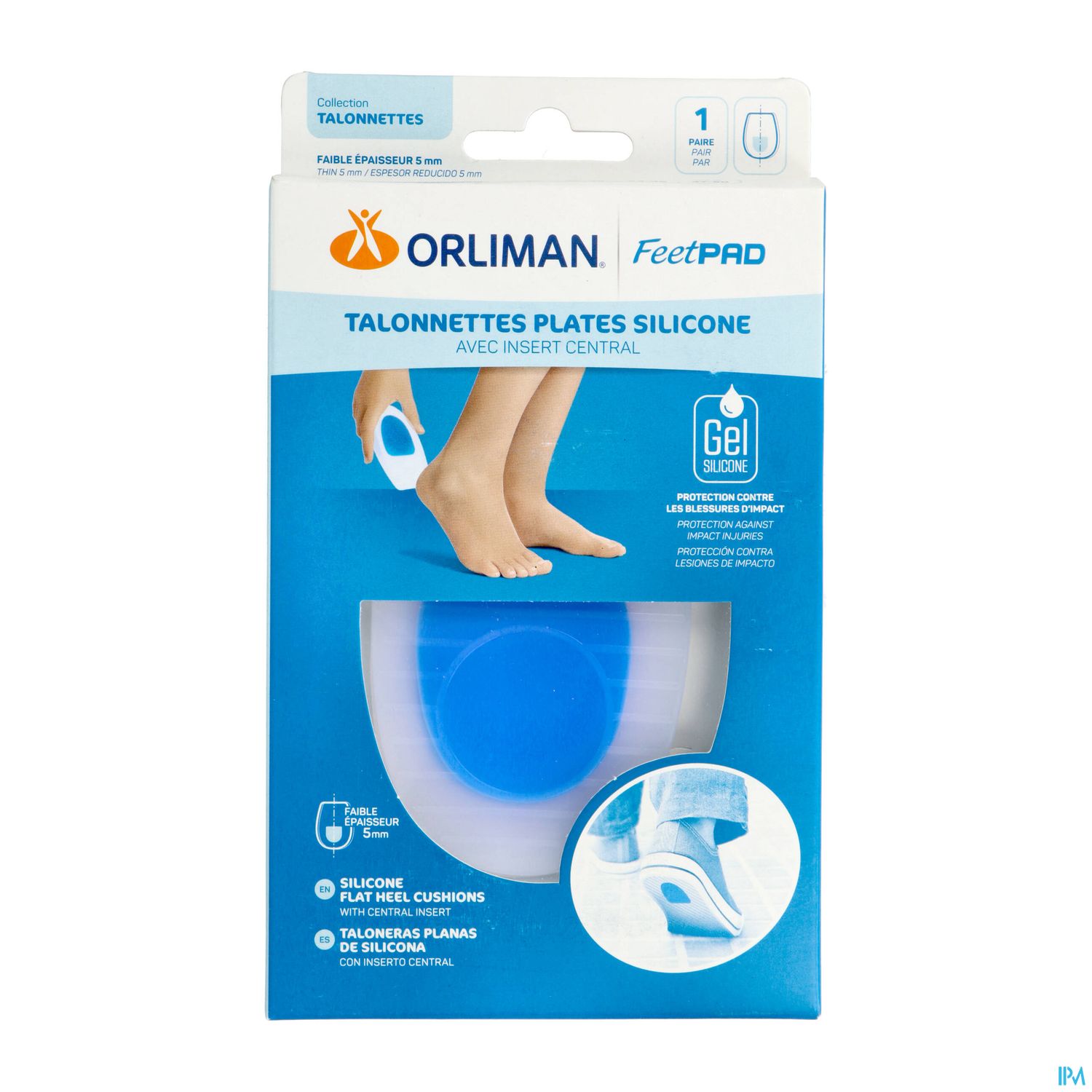 TALONNETTE FEETPAD PLATE T3