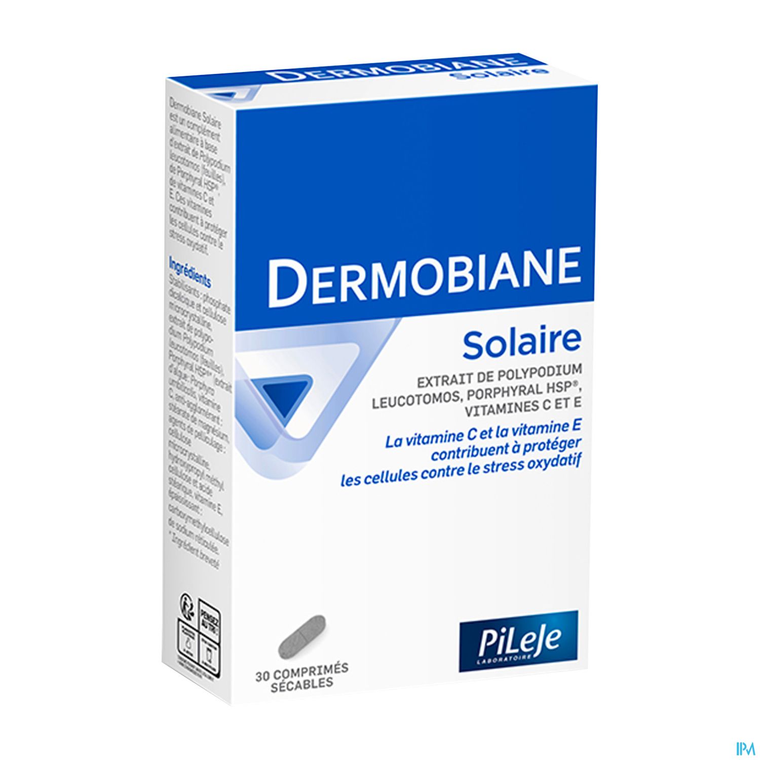 Pileje Dermobiane Solaire Comprime 30