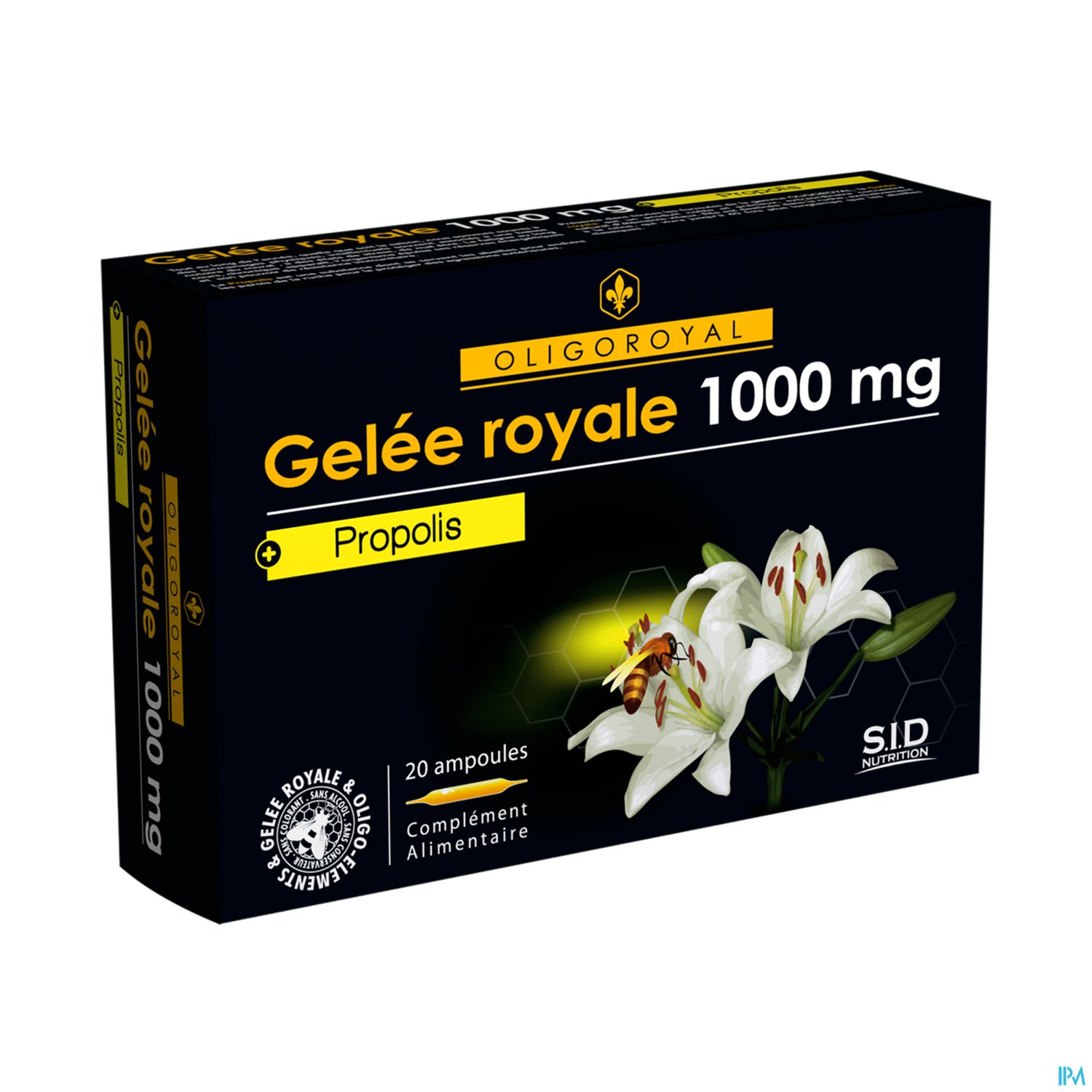 Sid Nutrition Oligoroyal Gel Roy 1000mg Propolis Ampoule 20
