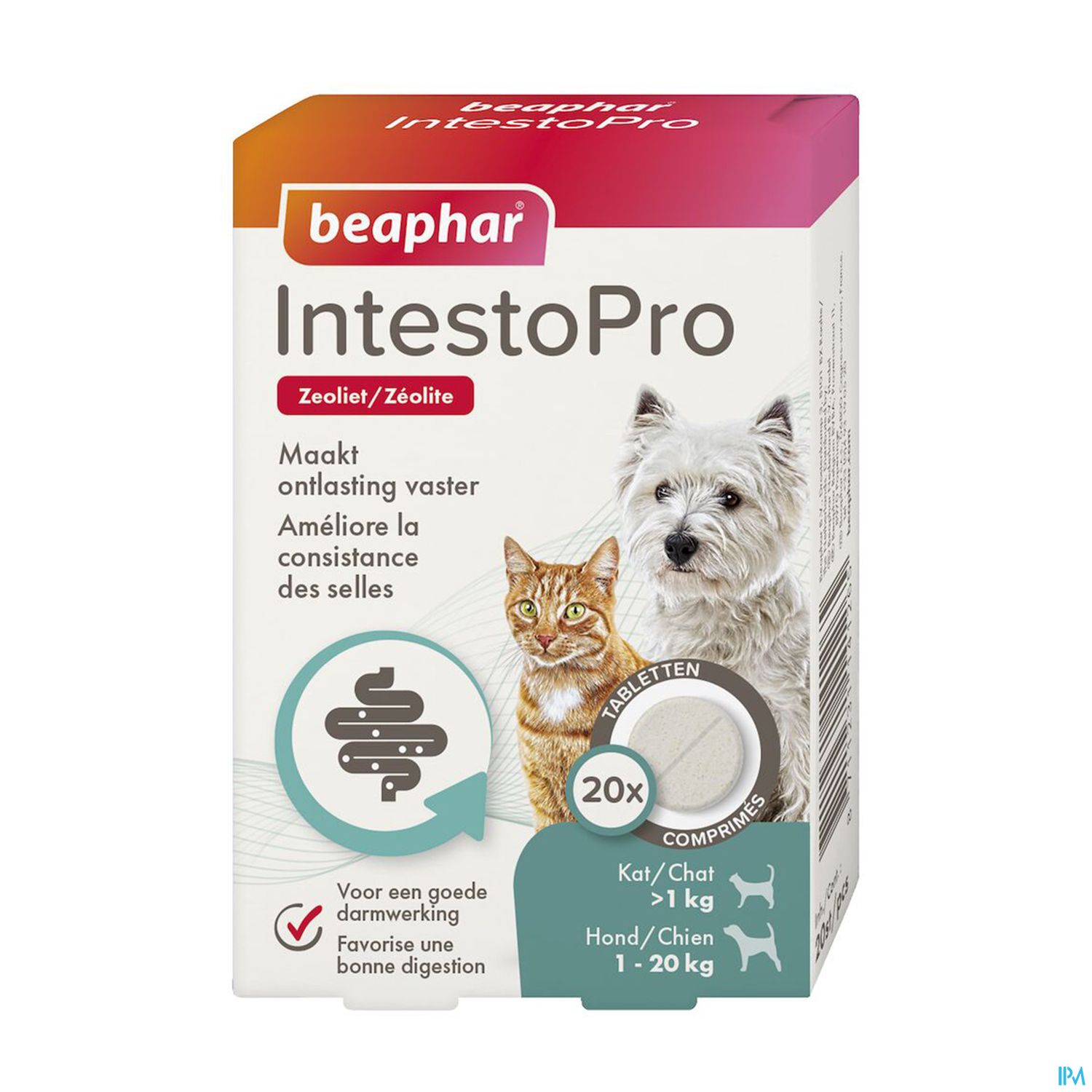 BEAPHAR INTESTOPRO CHT/CHIEN CPR20