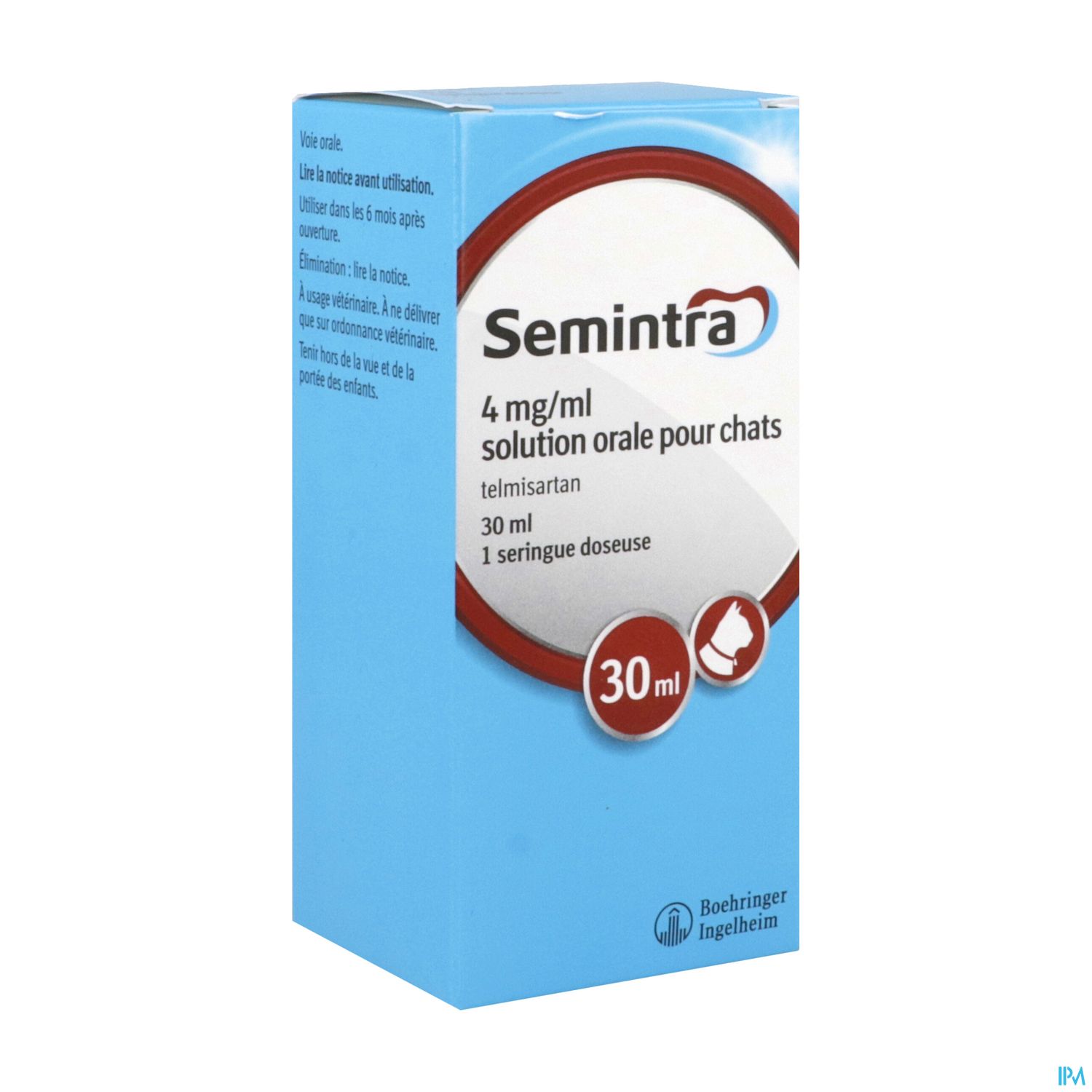Semintra 4mg/ml Solution Orale Chat 30ml