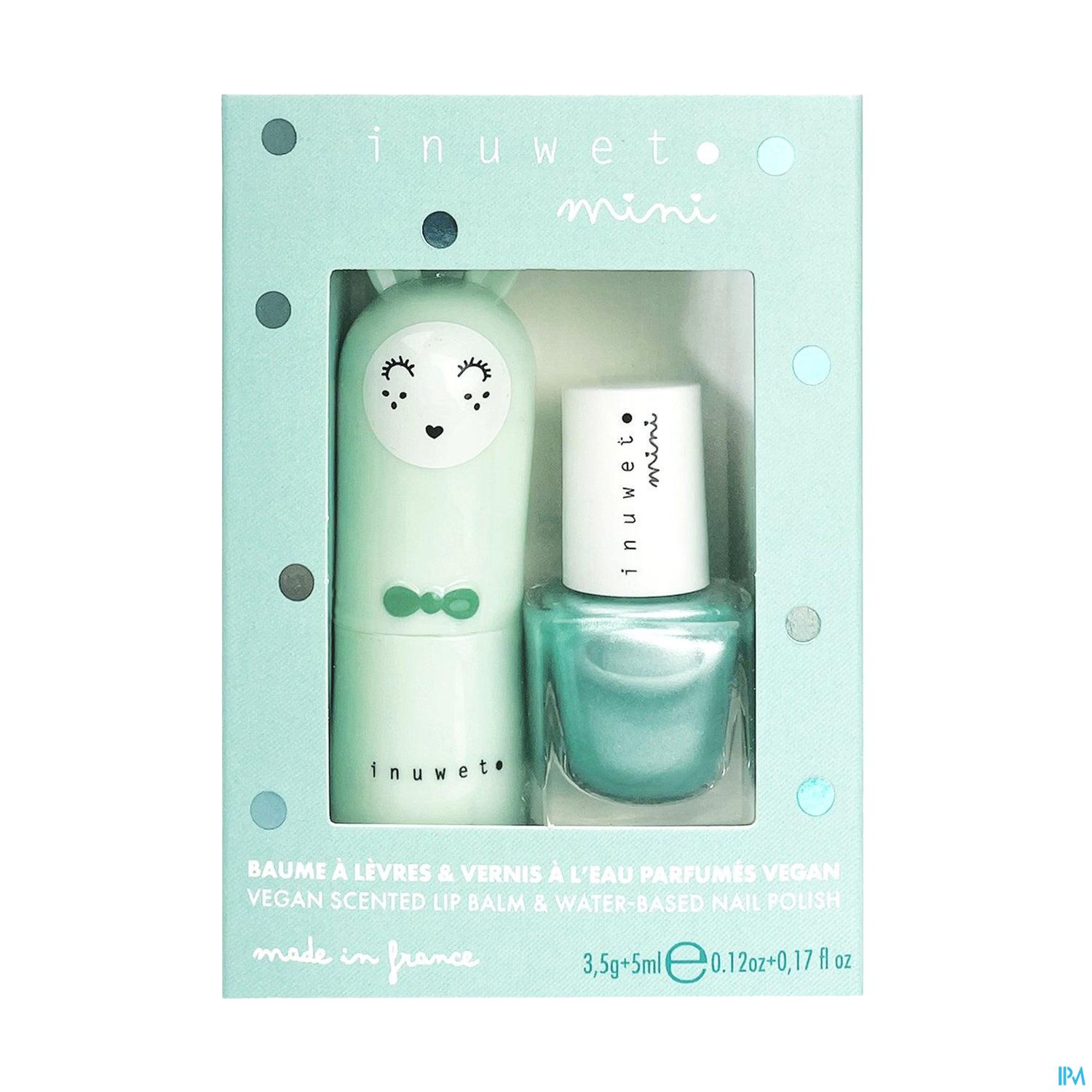 Inuwet Baume A Levres Pomme 3g5 + Vernis A Ongles Pomme 5ml