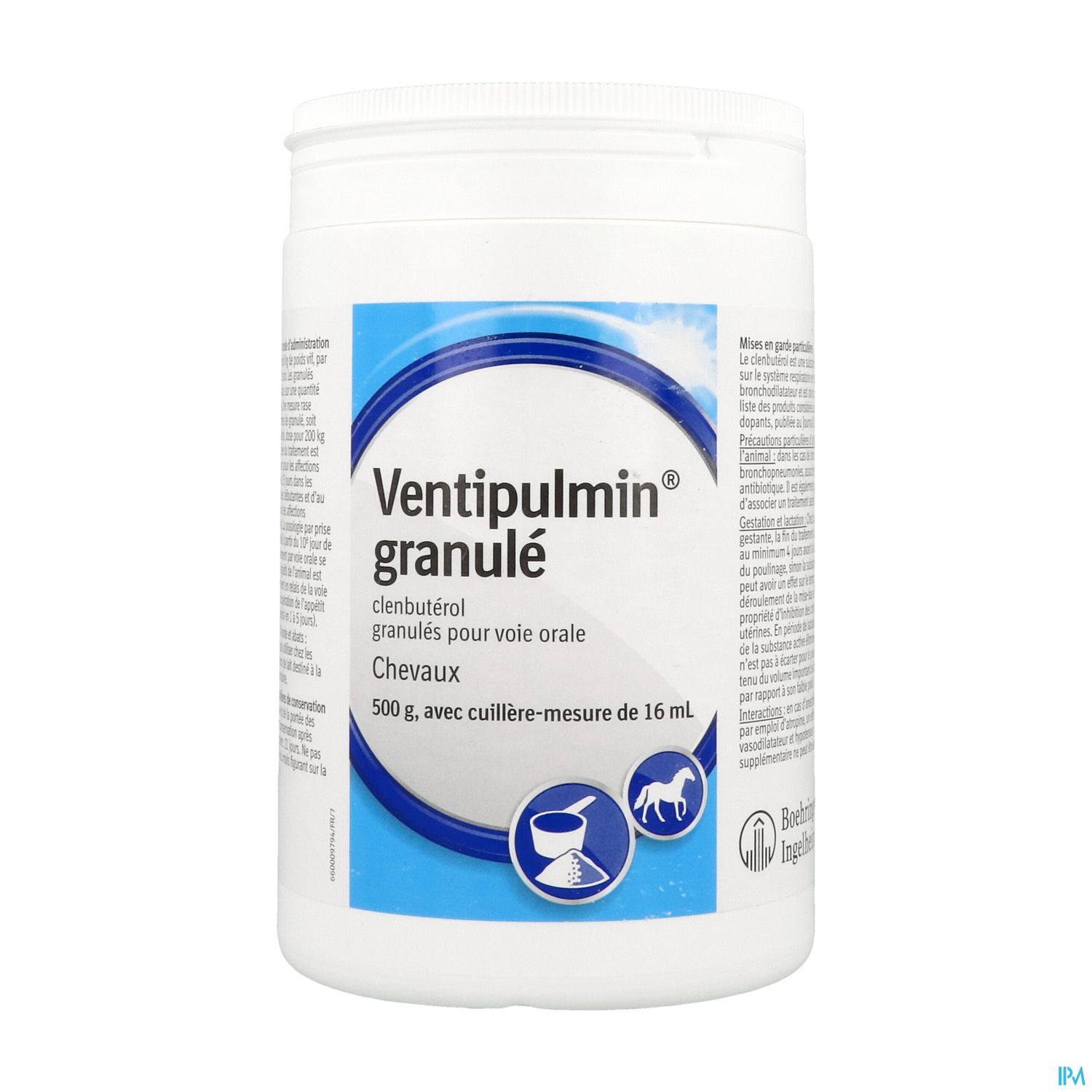 Ventipulmin Granule Pot 500g