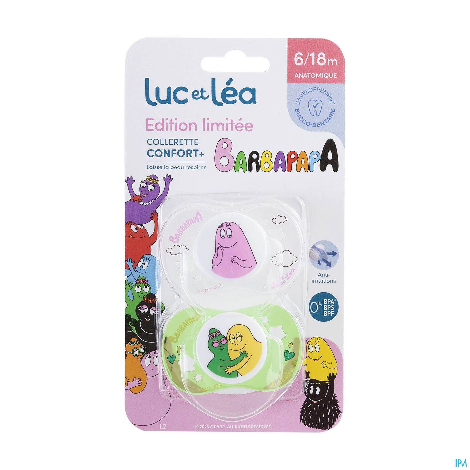 SUCET LUC ANAT BARBAPAPA 6-18M 2