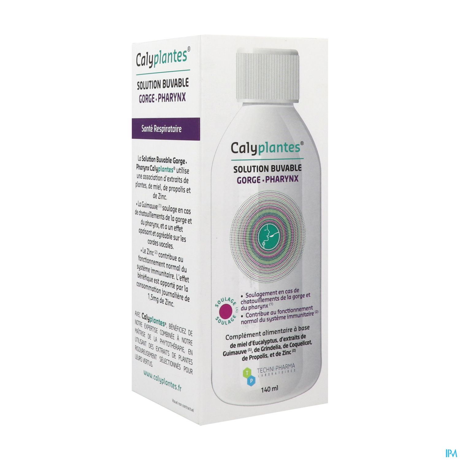 Calyplantes Solution Buvable Gorge Pharynx 140ml