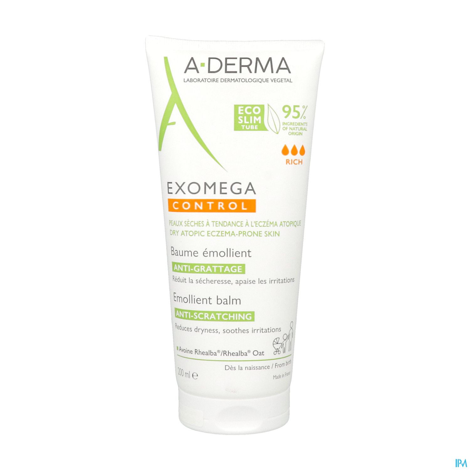 A-DERMA EXOMEGA CONT BAUM 200ML
