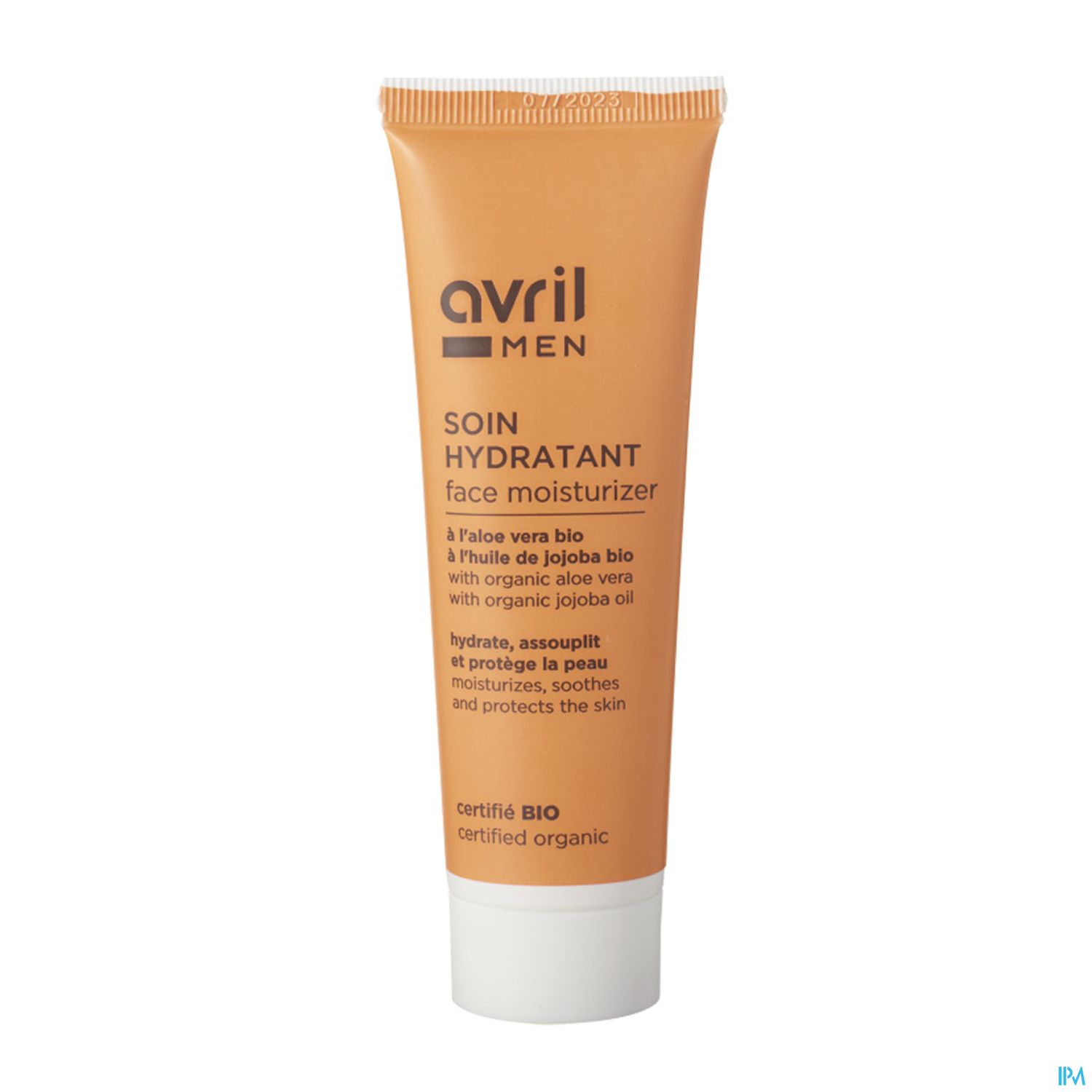 Avril Soin Hydratant Homme Certifie Bio 50ml