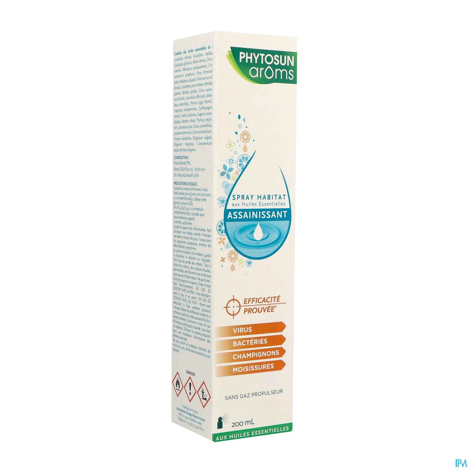 Phytosun Aroms Spray Habitat Assainissant 200ml