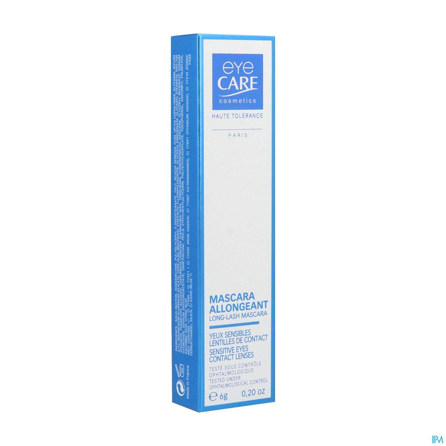 EYE-CARE MASCARA ALLONG NOIR 6G