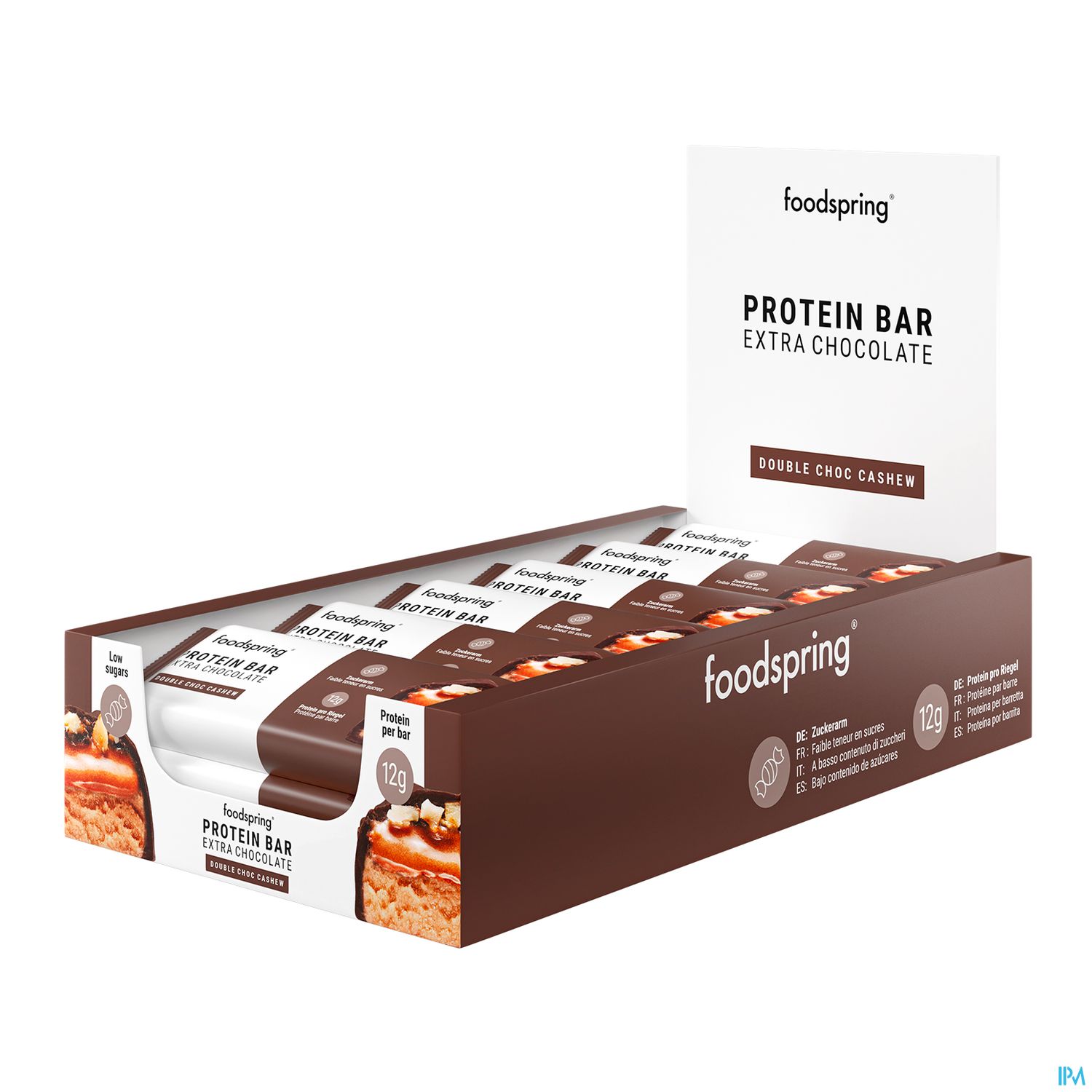 Foodspring Protein Bar Extra Chocolate Double Choc Cashew 45g