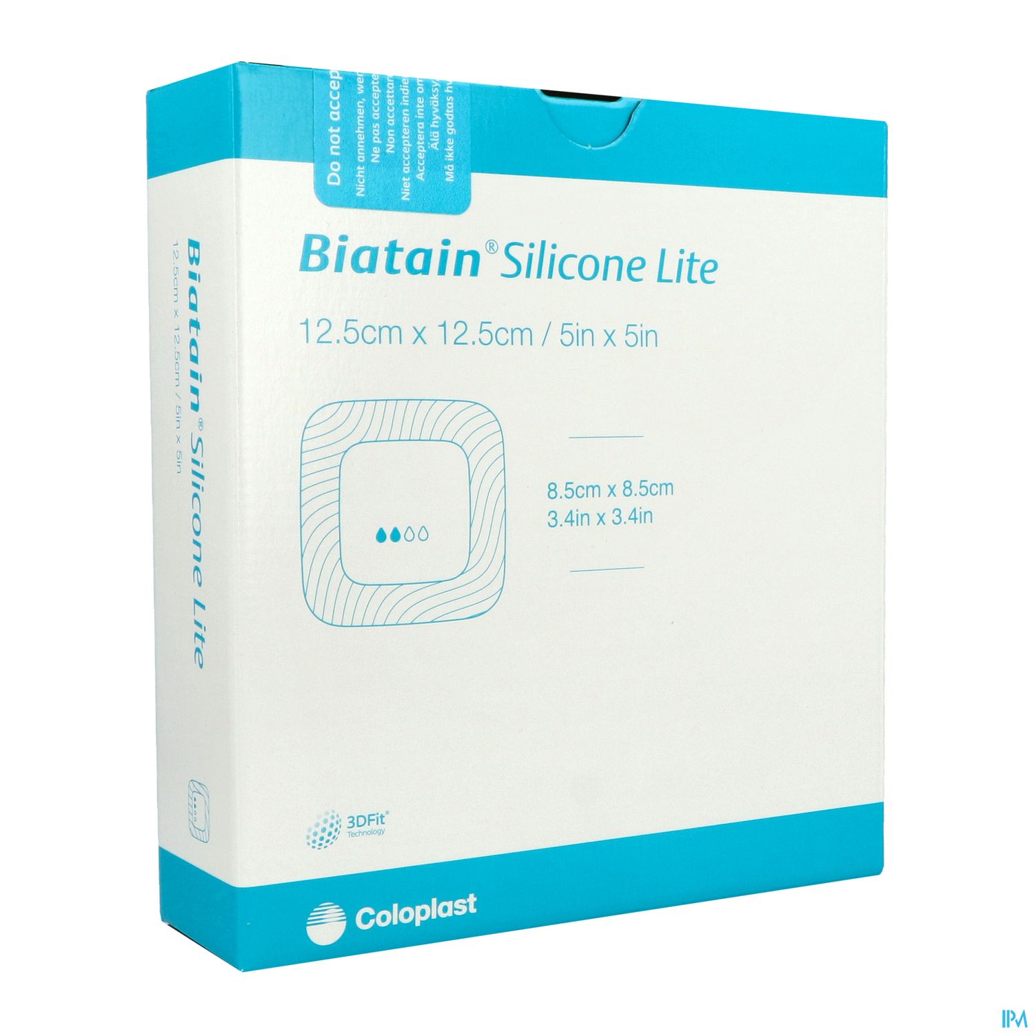 BIATAIN SILICONE LITE 12,5X12,5 10 — Pharmacie Européenne 24/24 by Nexum