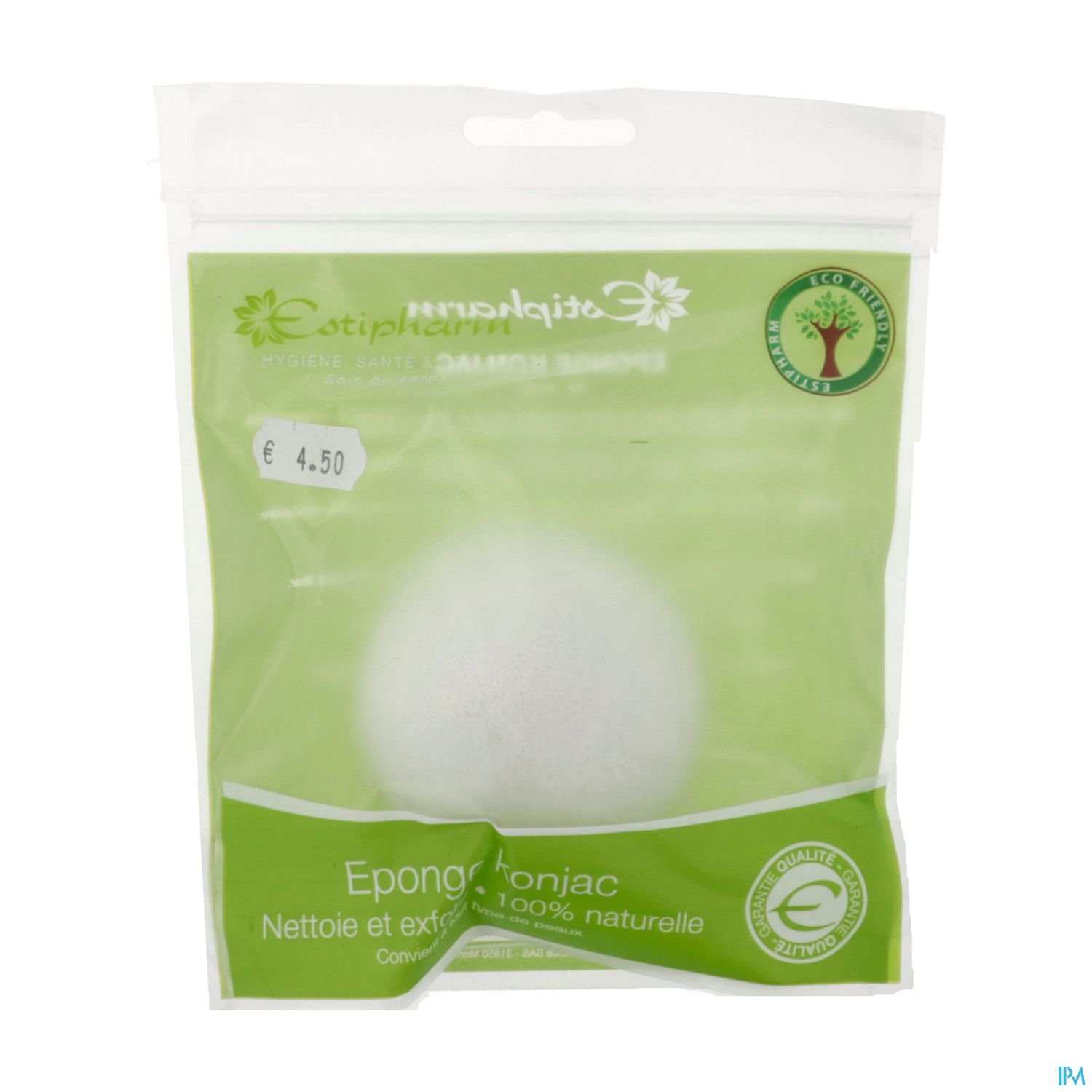ESTIGREEN EPONGE KONJAC NATURELLE