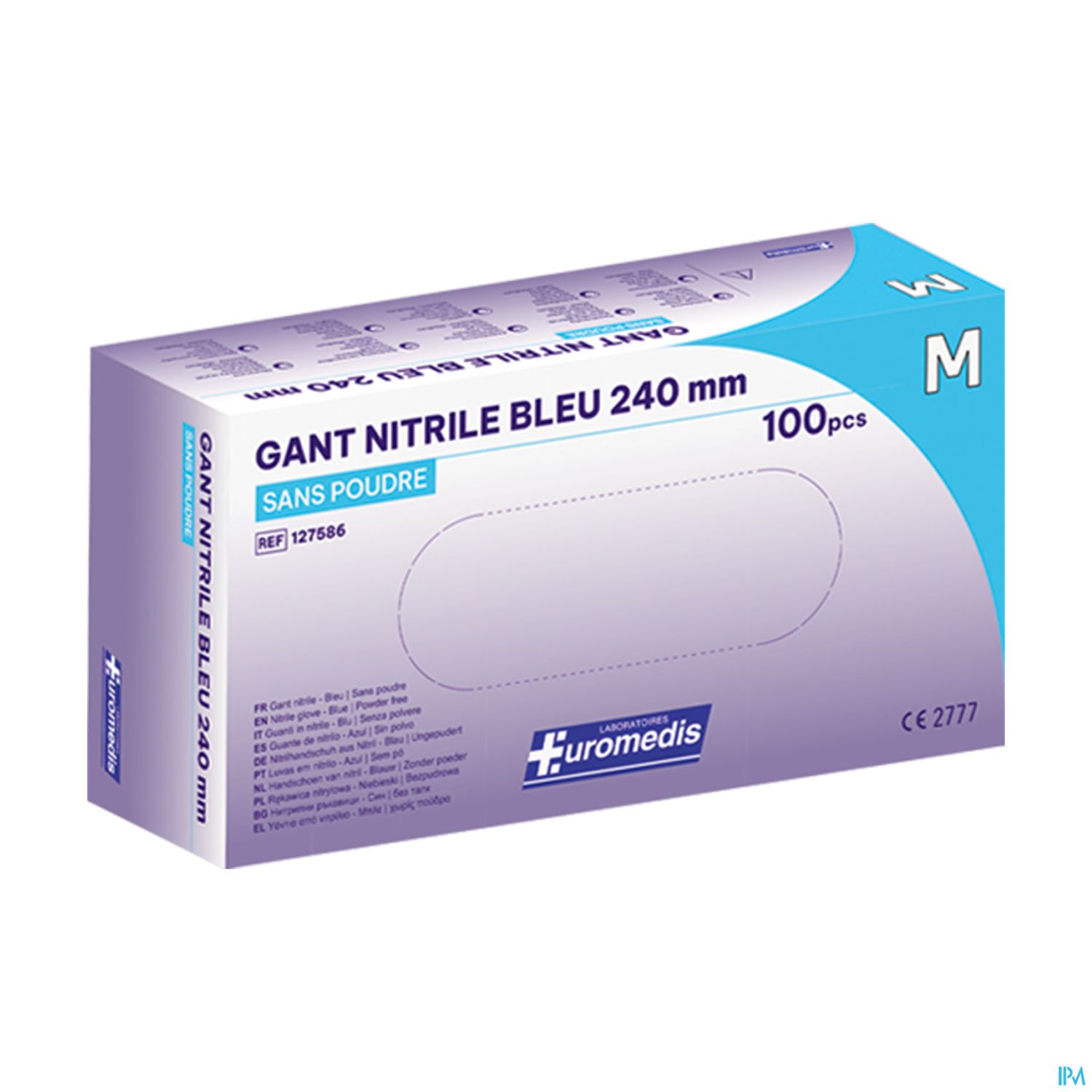 Euromedis Gant Nitril Sp240 T7/8 100