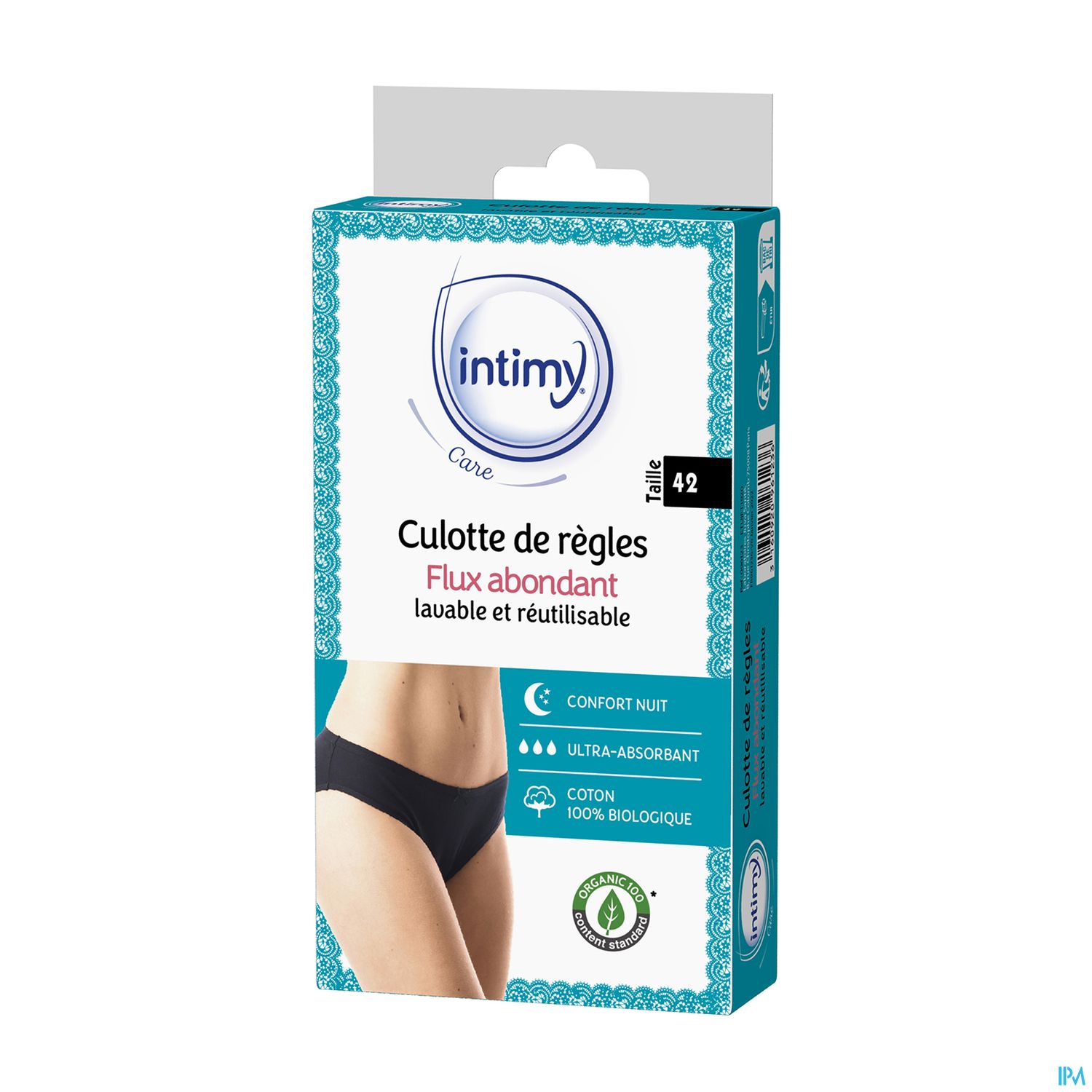 Intimy Care Culotte De Regles Flux Abondant T42