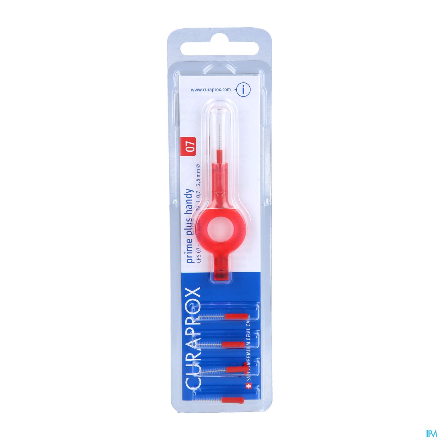 Curaprox Cps 06 Prime+ Handy Brossette Interdentaire Rou 5
