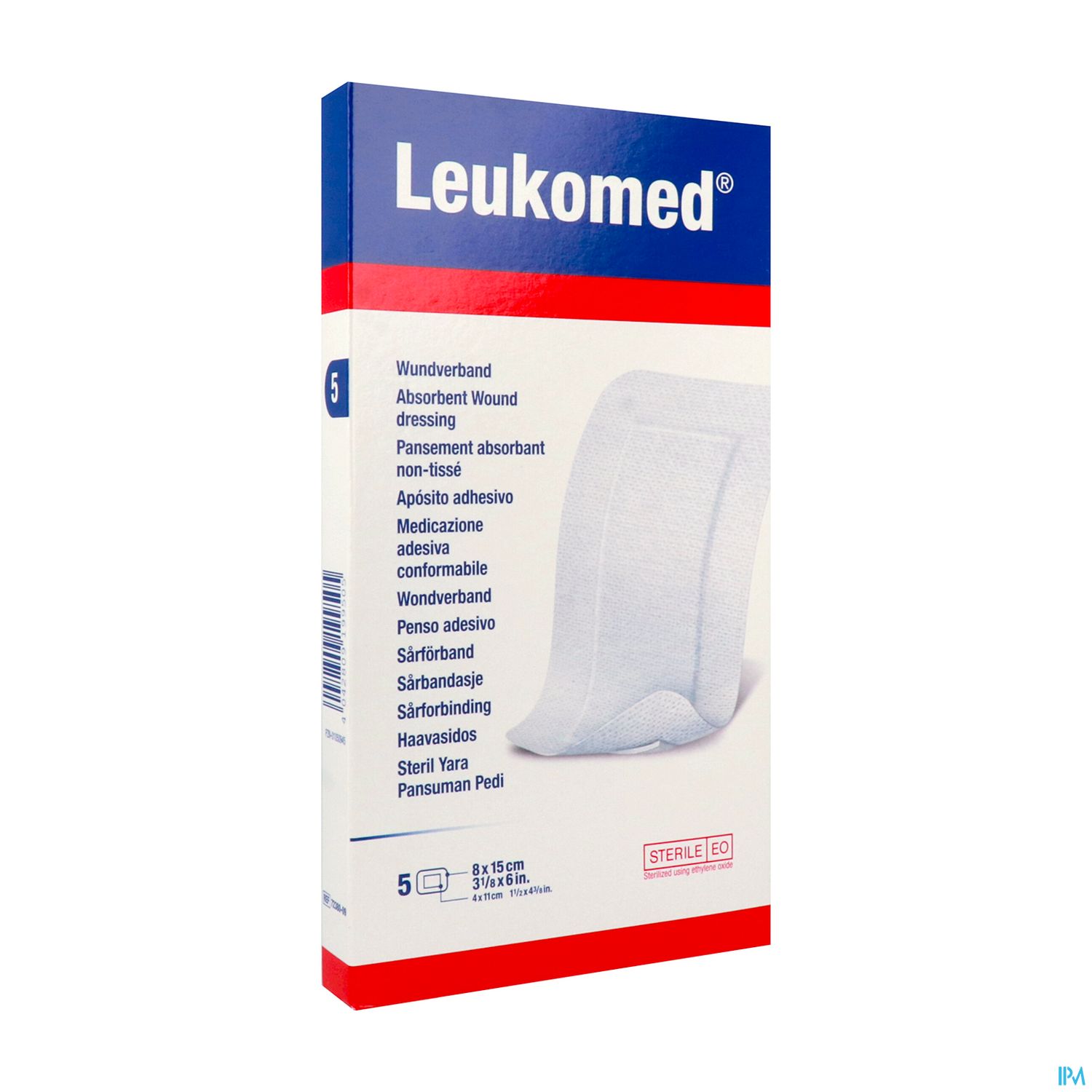 PANS LEUKOMED ADH 8CMX15CM 5