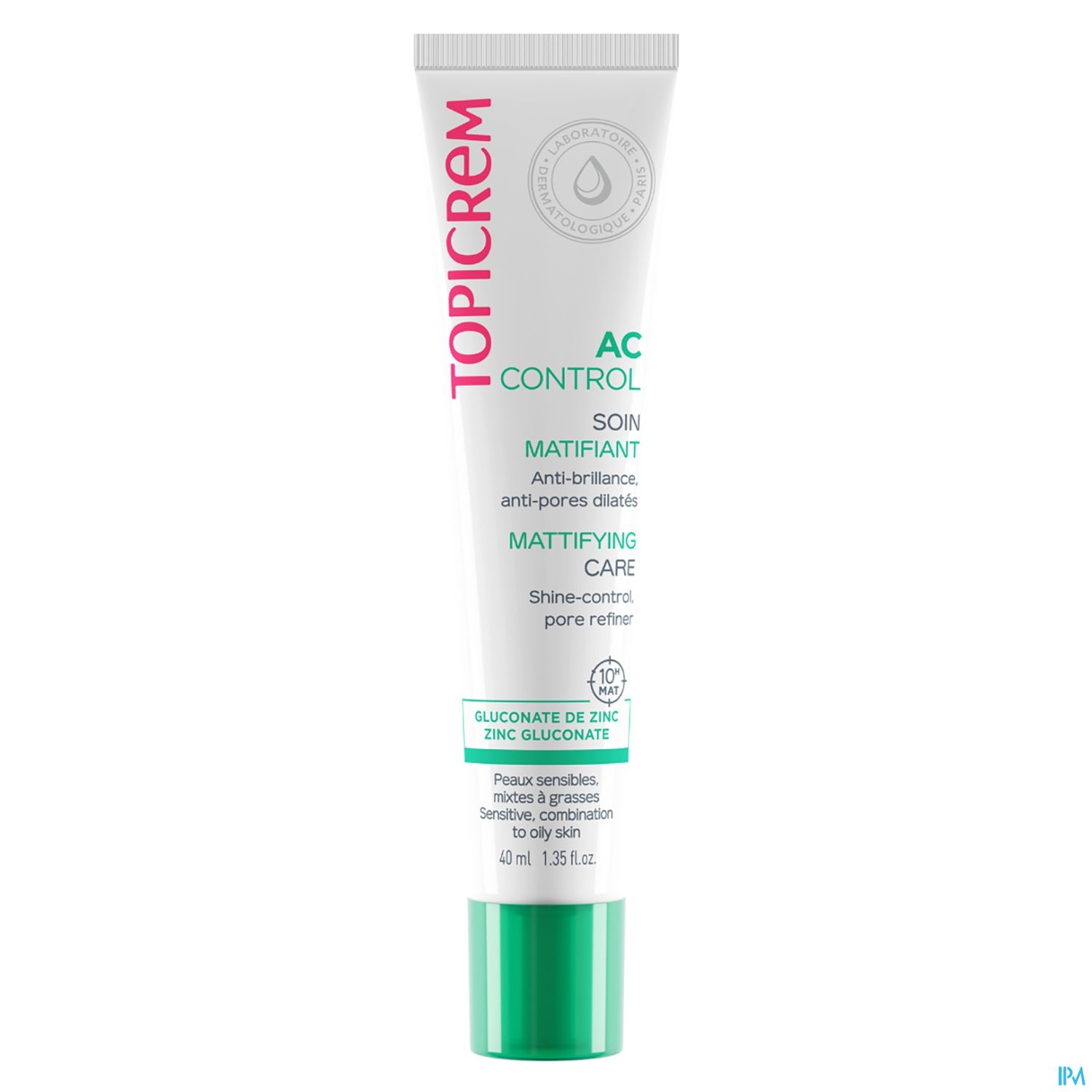 TOPICREM AC CONT FLUIDE MATIF 40ML