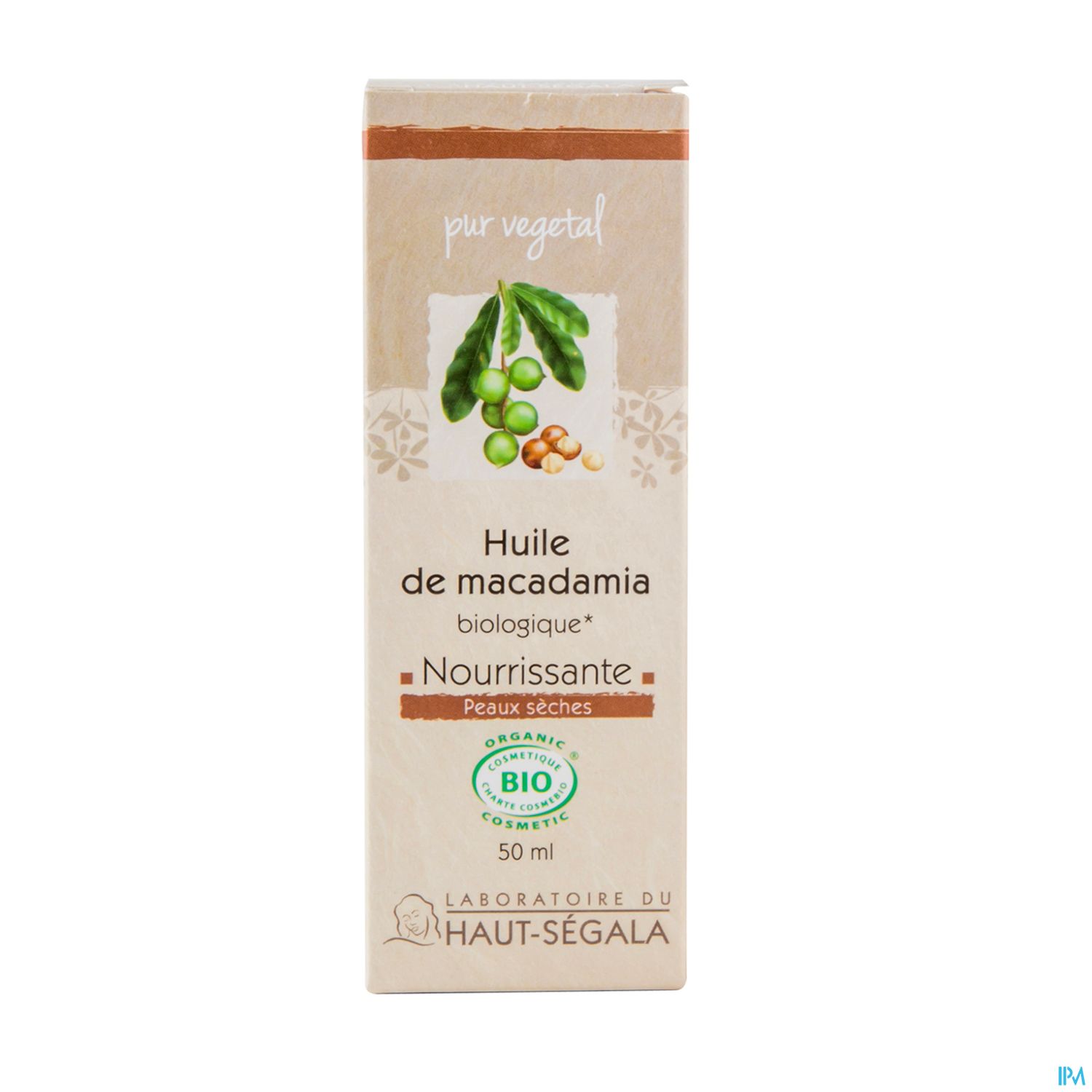 Laboratoire Du Haut-segala Huile Vegetale Bio De Macadamia Biologique 50ml