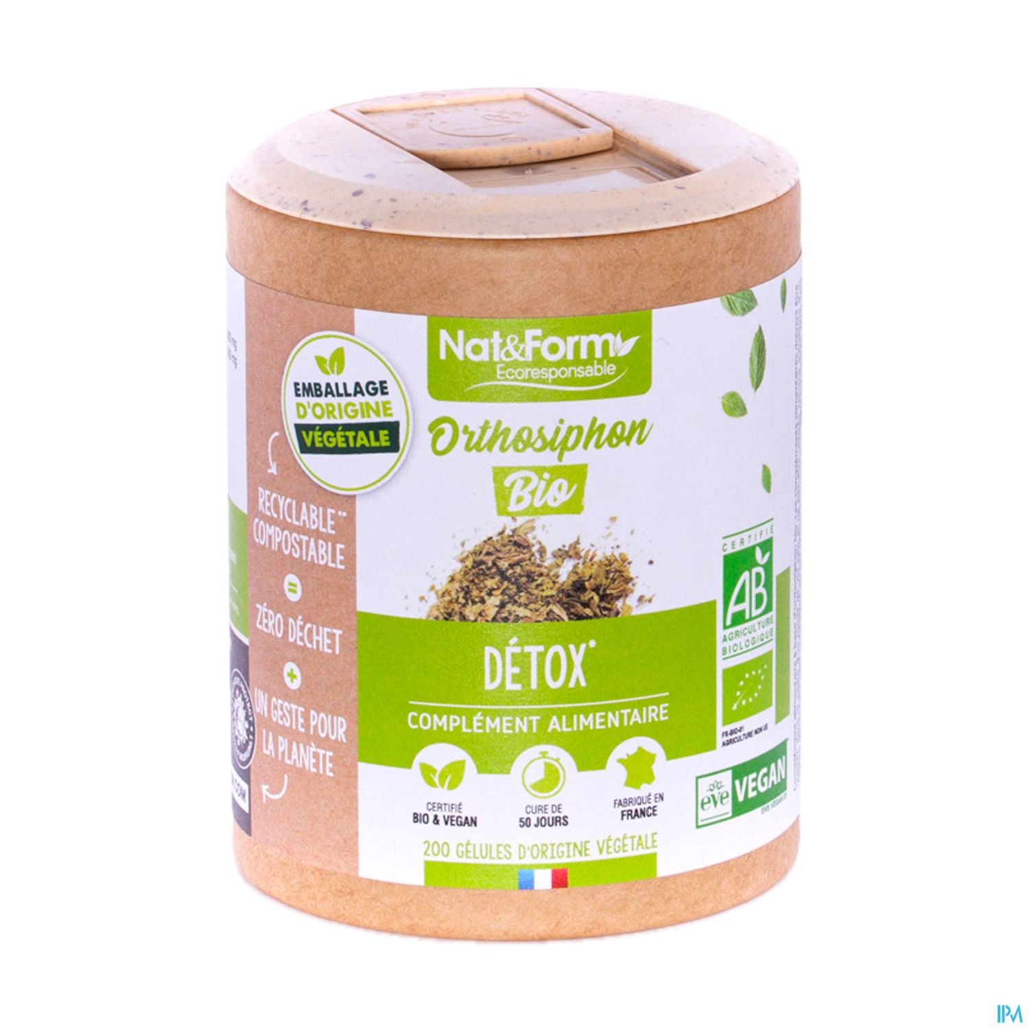 NAT&FORM ECO ORTHOSIPH GELVEG60