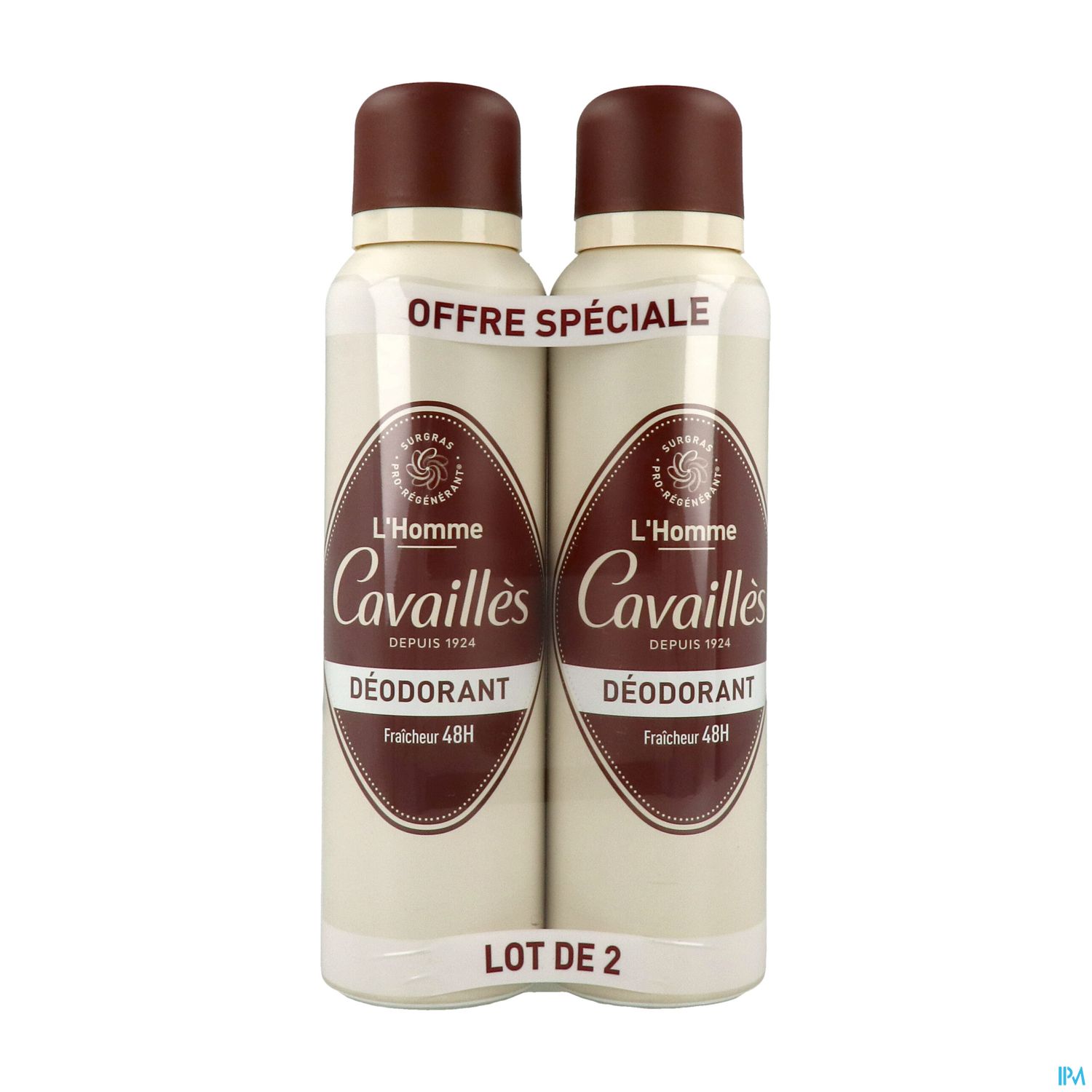 Roge Cavailles Deodorant Dermato 48h Homme Spray 50ml X2