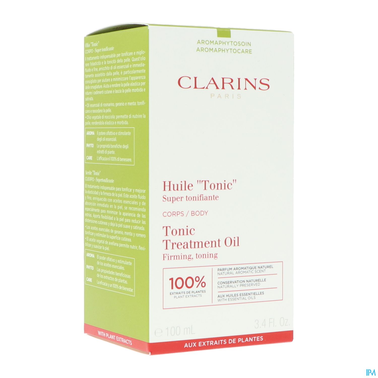 Clarins Huile Corps Tonic Vergetures 100ml