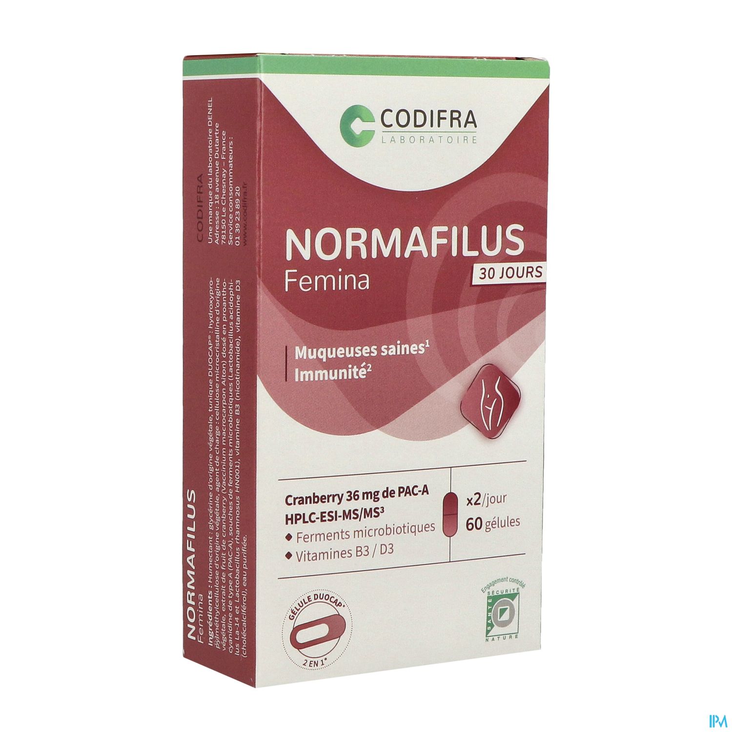 Codifra Normafilus Femina Gelule 60