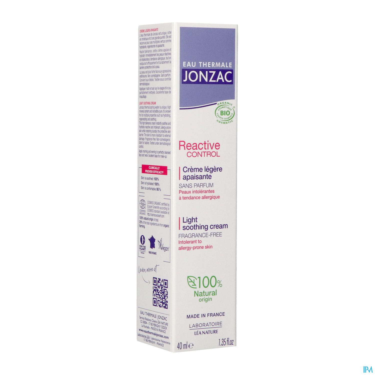 JONZAC REAC CONTROL CR LEGERE 40ML