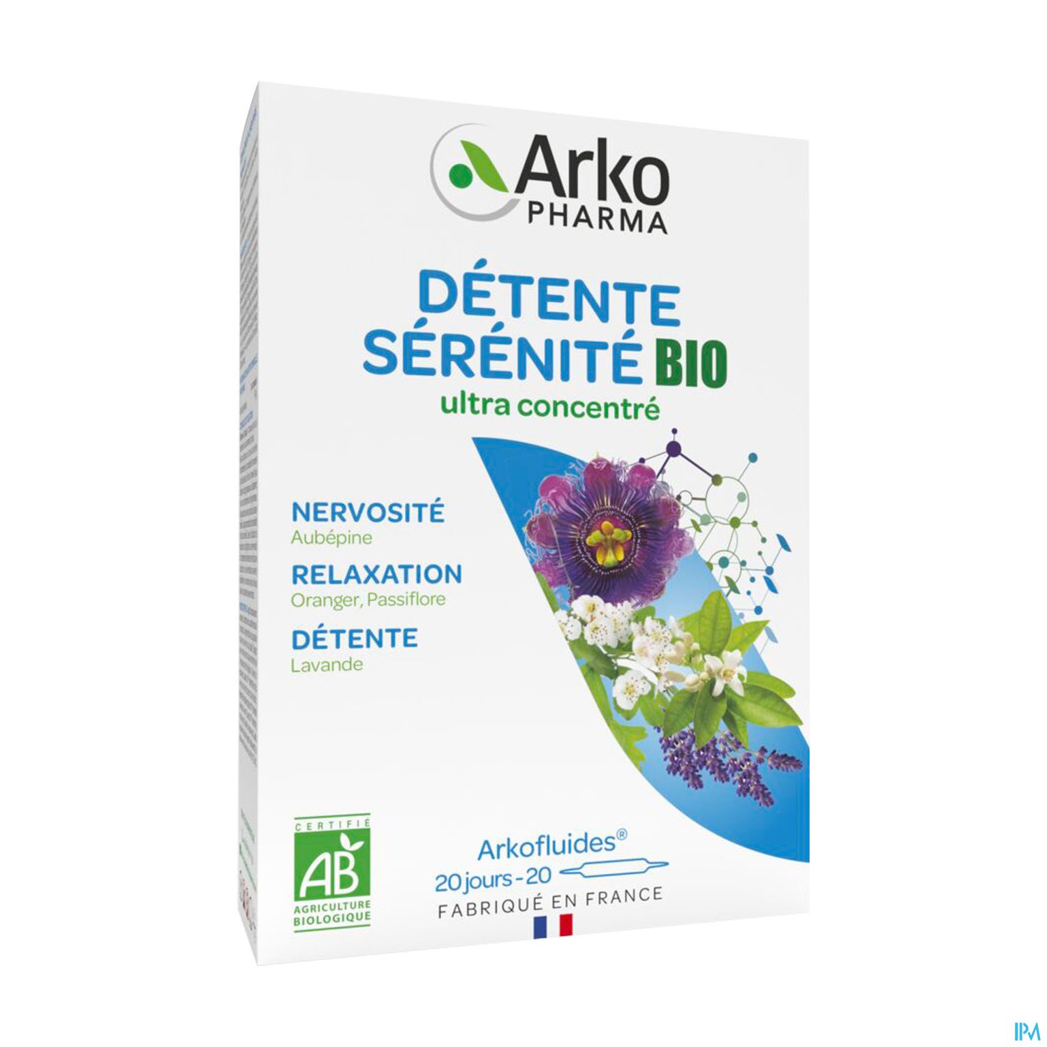 ARKOFL DETENTE BIO AMP 20 X10ML
