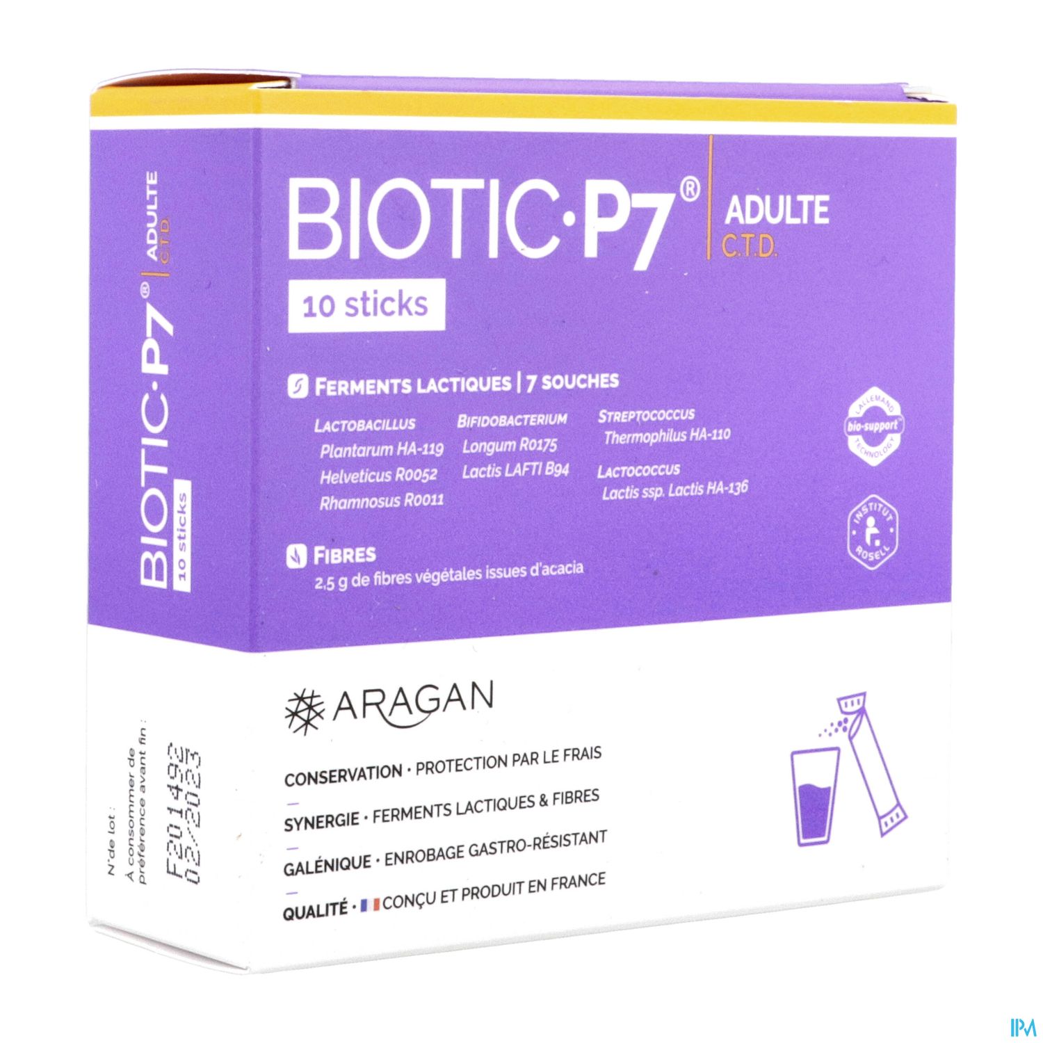 ARAGAN BIOTIC P7 ADULTE 10J SACH10