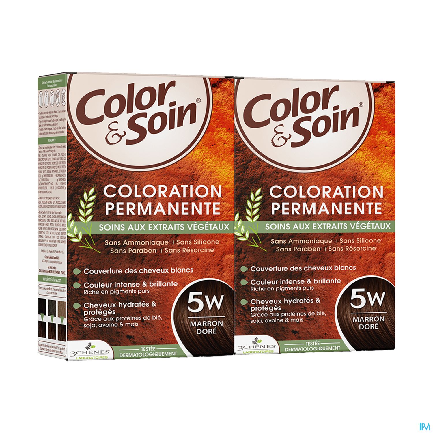 3 CHENES COLOR/SOIN MARR DORE 5W