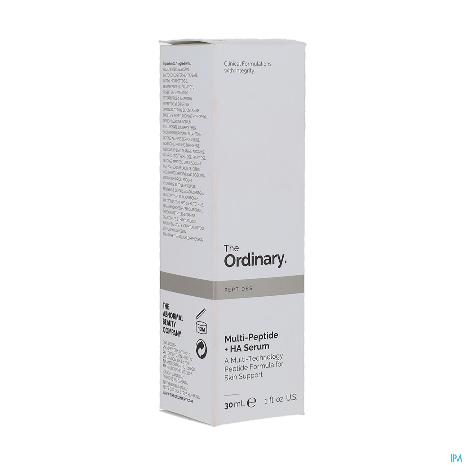 THE ORDINARY PEPTIDE+HA SER 30ML