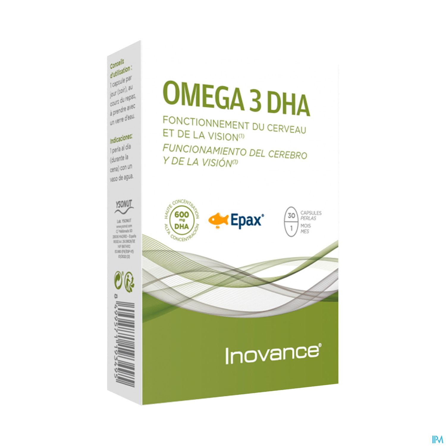 INOVANCE OMEGA3 DHA+ CAPS 30