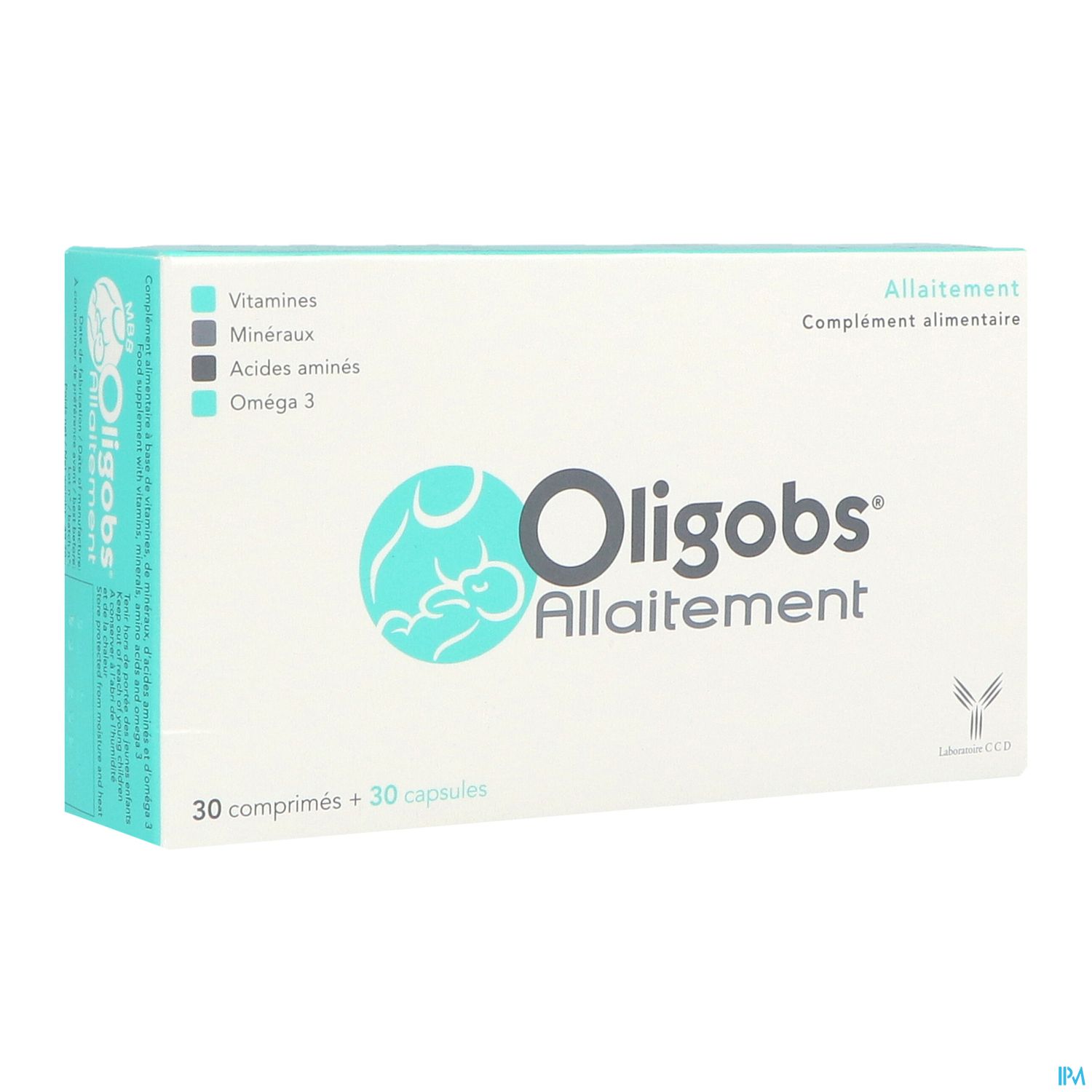 Oligobs Allaitement Comprime 30 + Capsule 30