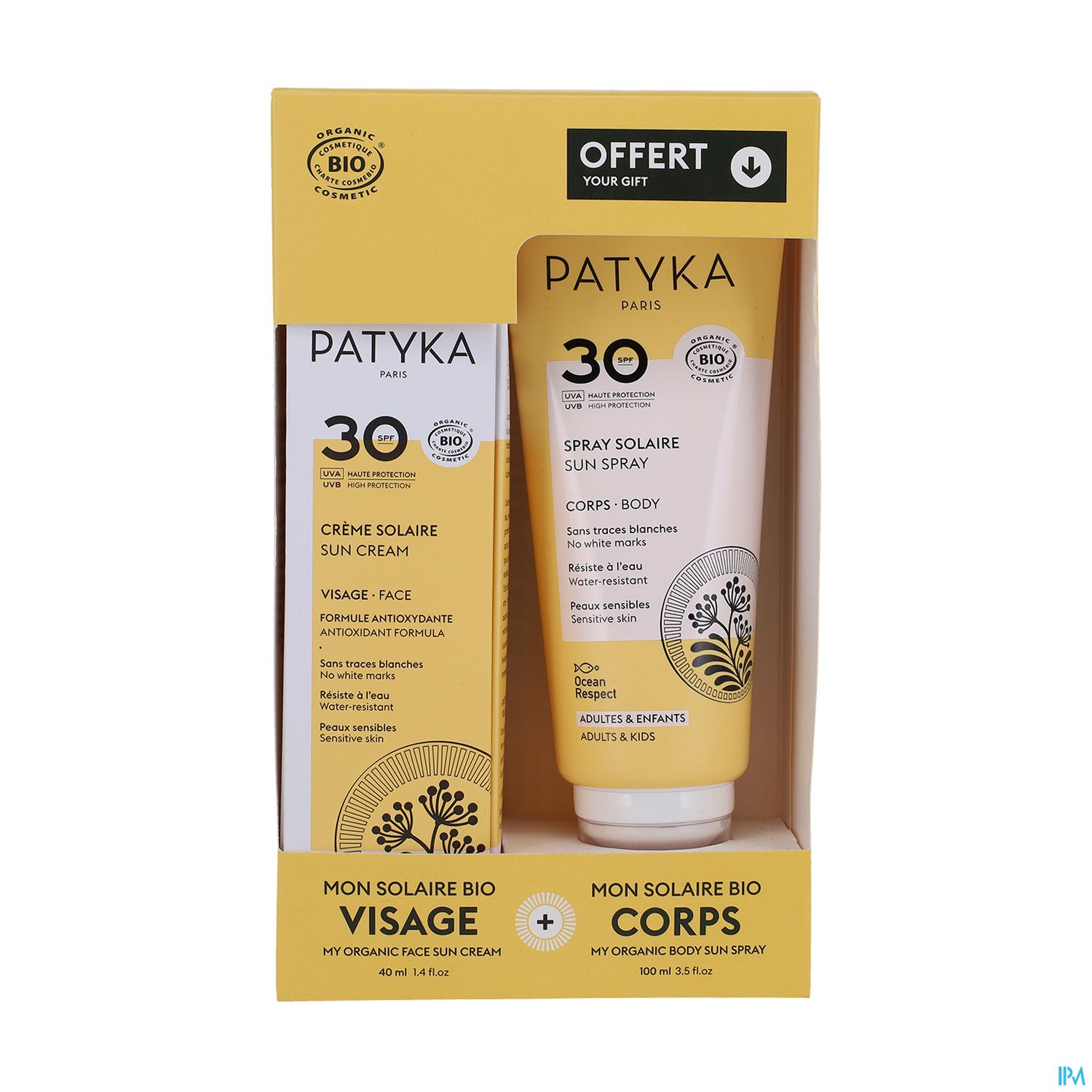 PATYKA SOL CR SPF30 40ML+SPR OFF
