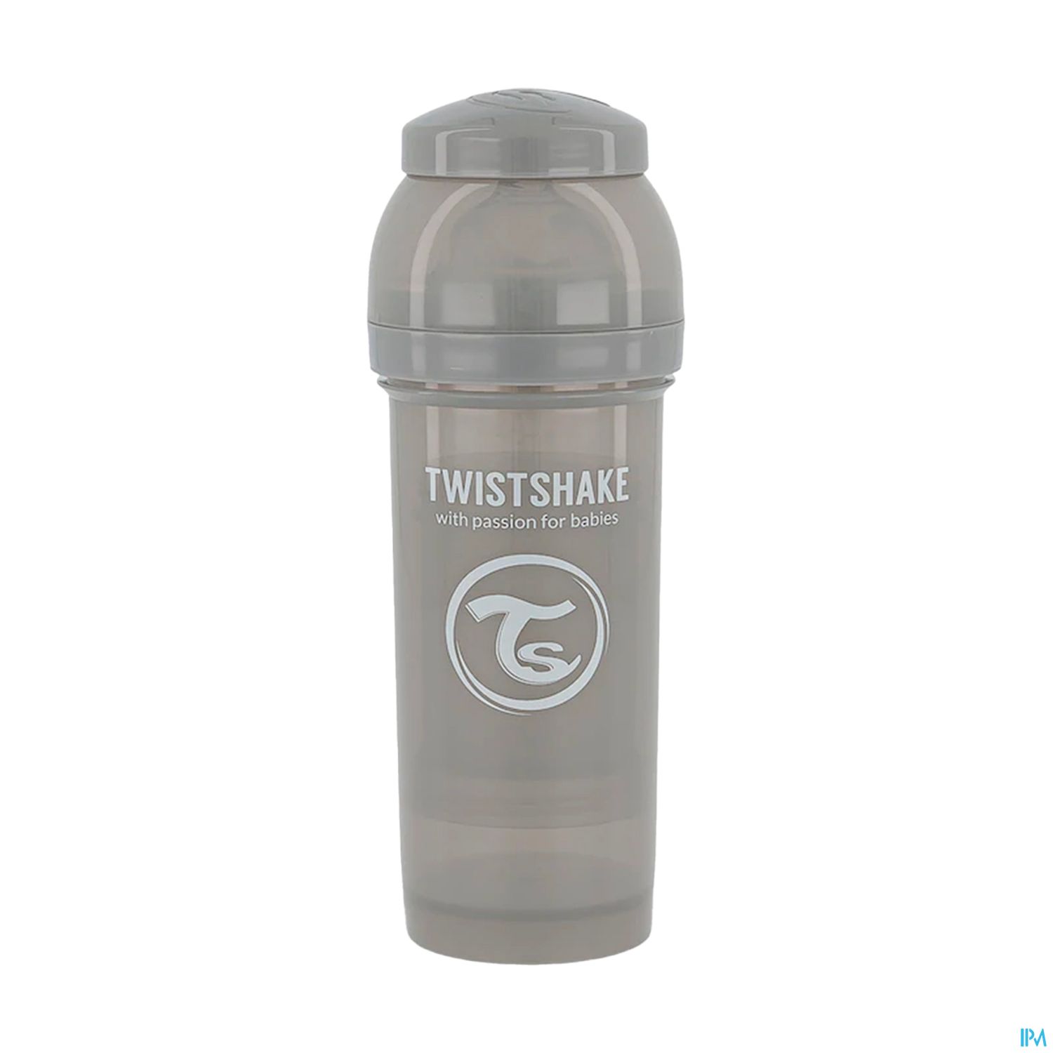TWISTSHAKE BIB 260ML GRIS PAST 2M+