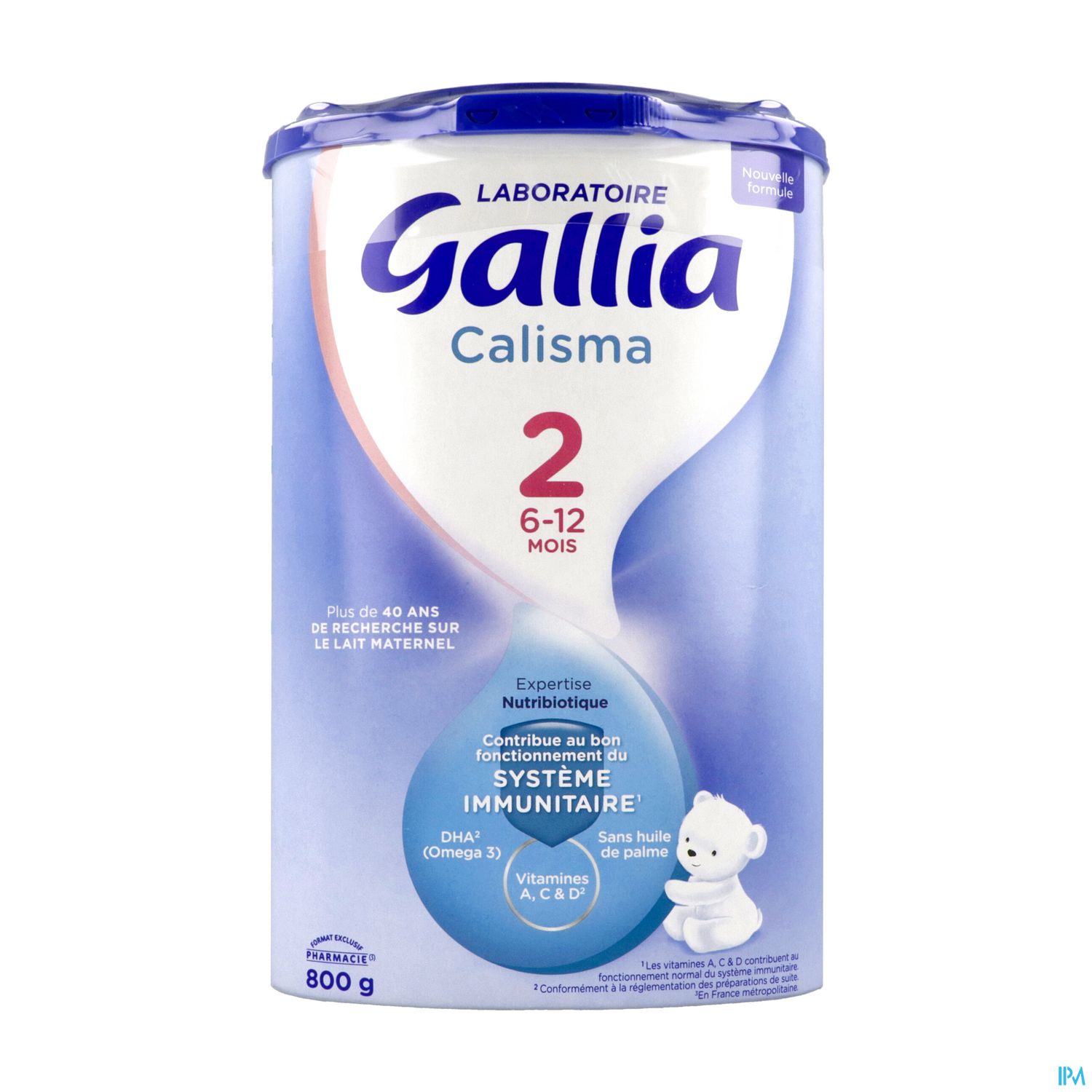 GALLIA CALISMA 2E AGE LAIT PDR800G