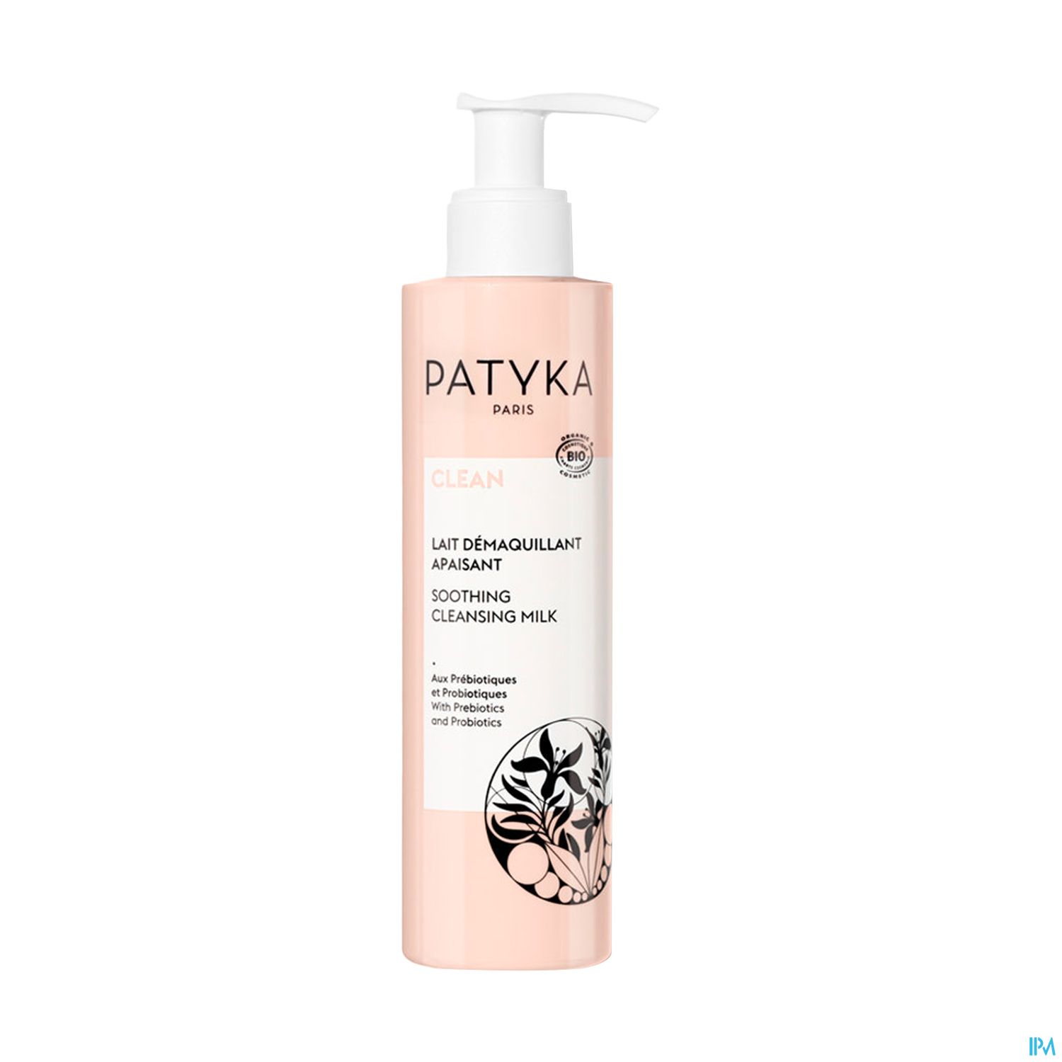 Patyka Lait Demaquillant Apaisant Bio 200ml